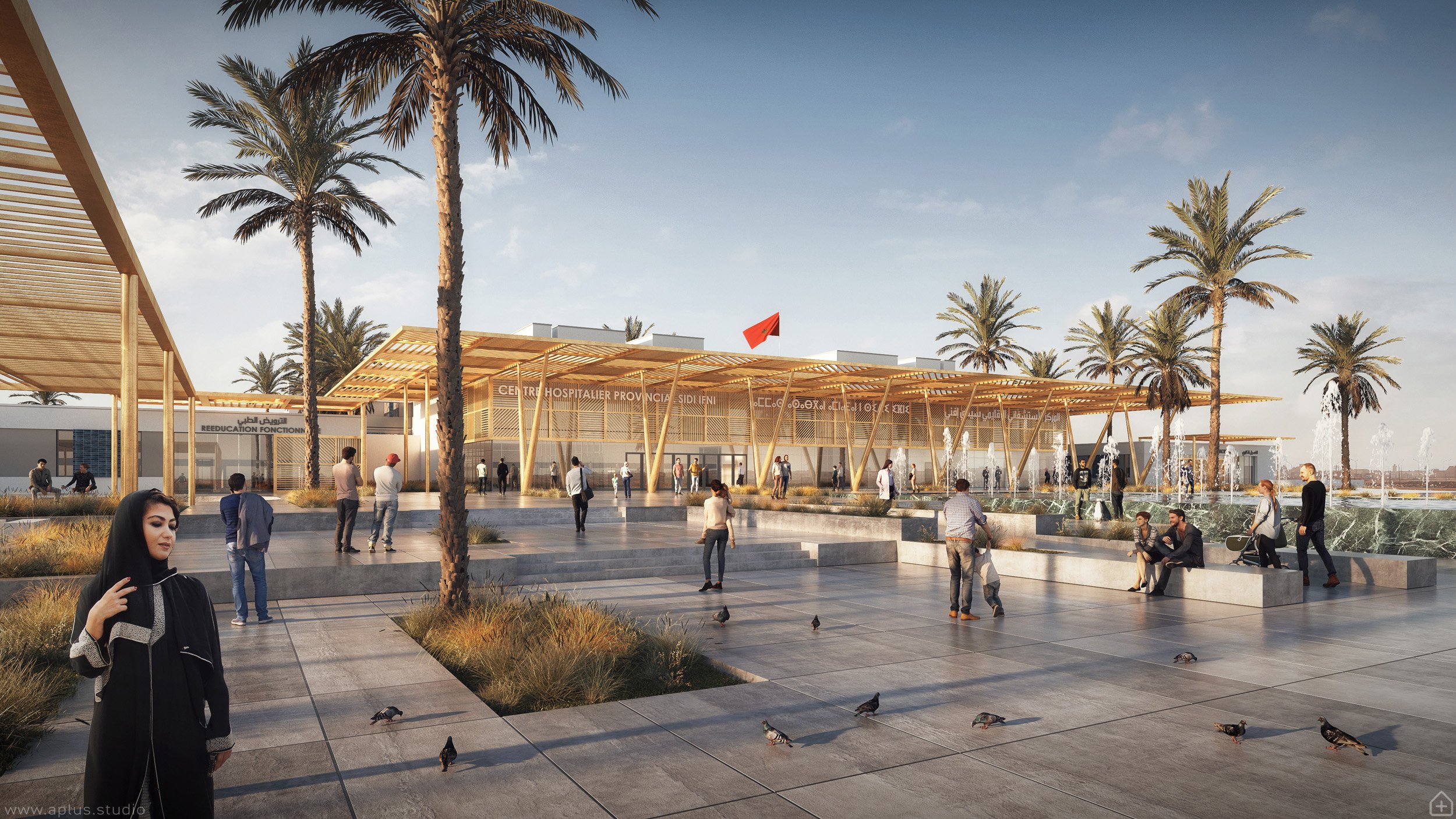 mba / hospital sidi ifni, competition 1st prize