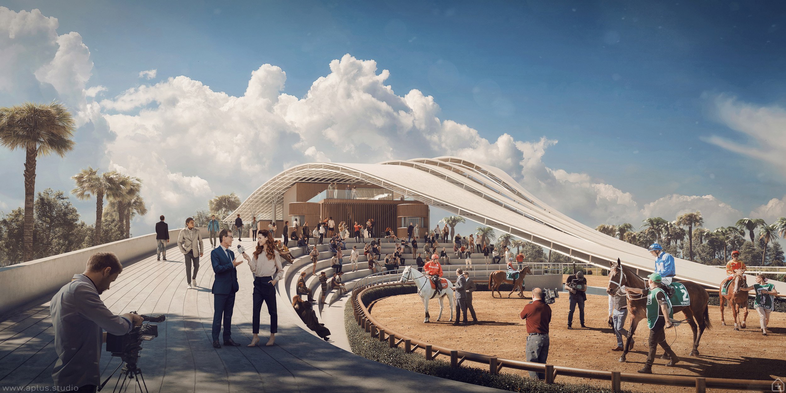 yda+aaa / hippodrome el jadida - competition 2nd prize