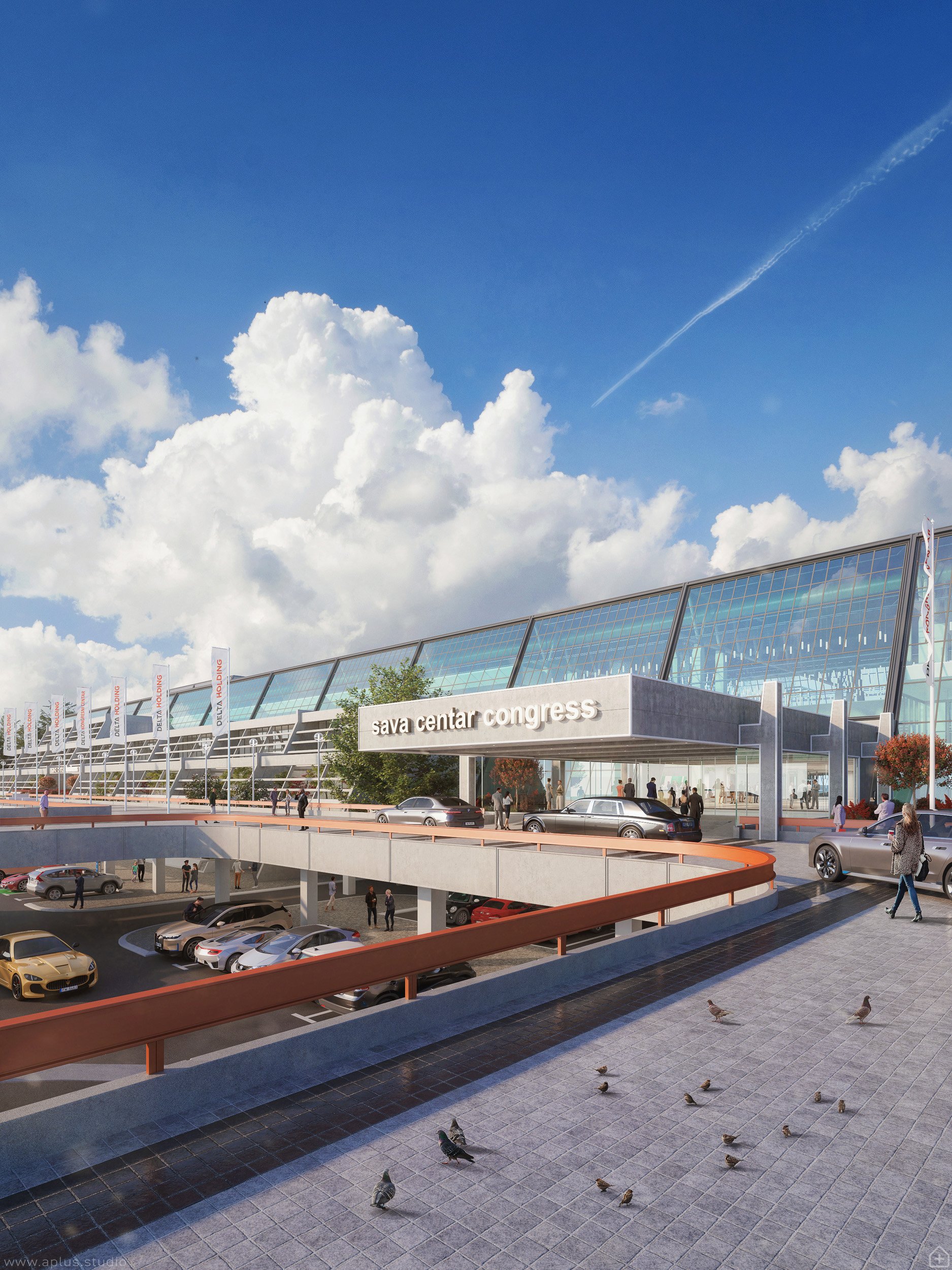 delta real estate / sava centar, belgrade