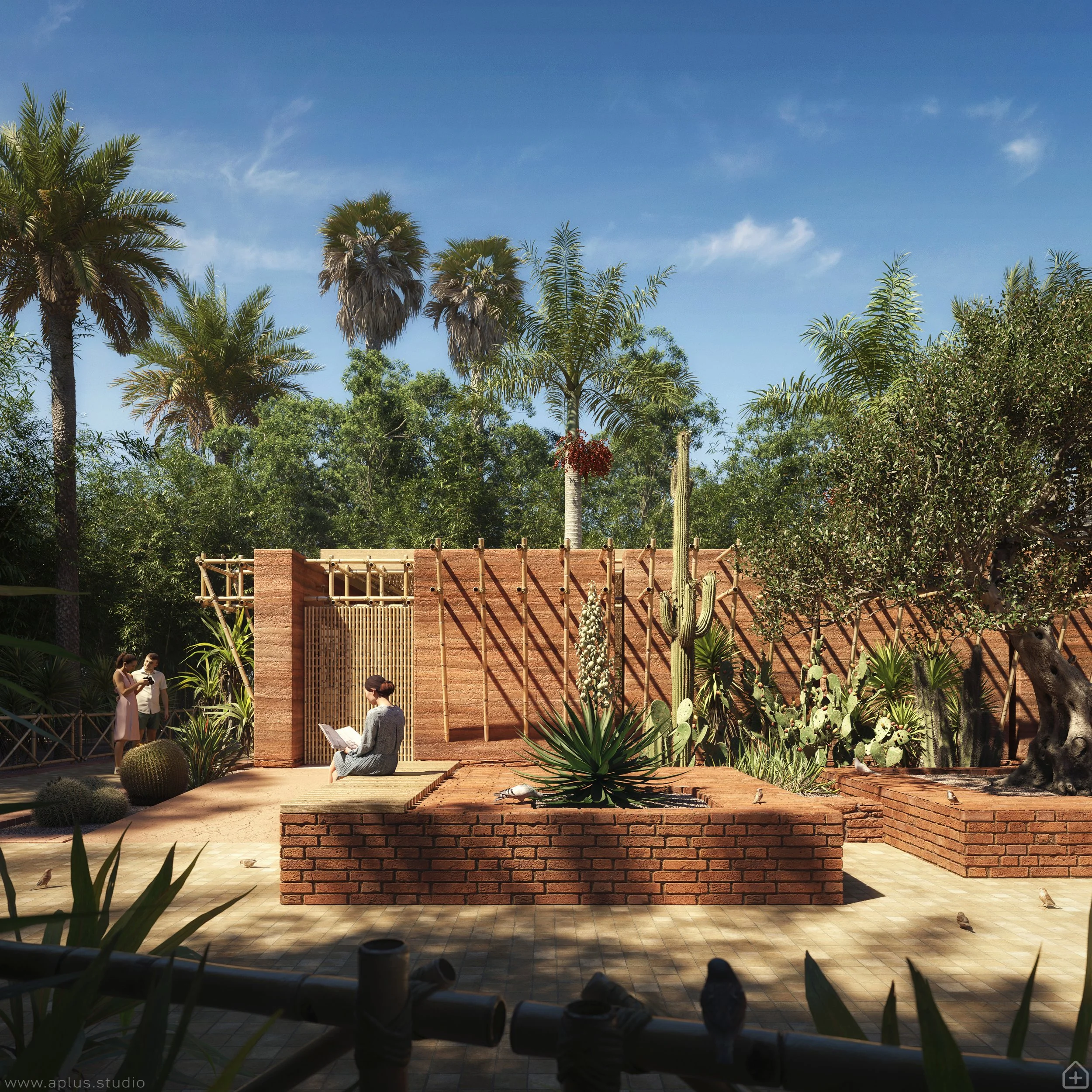 ateliers be / fondation majorelle pavilion, competition finalist