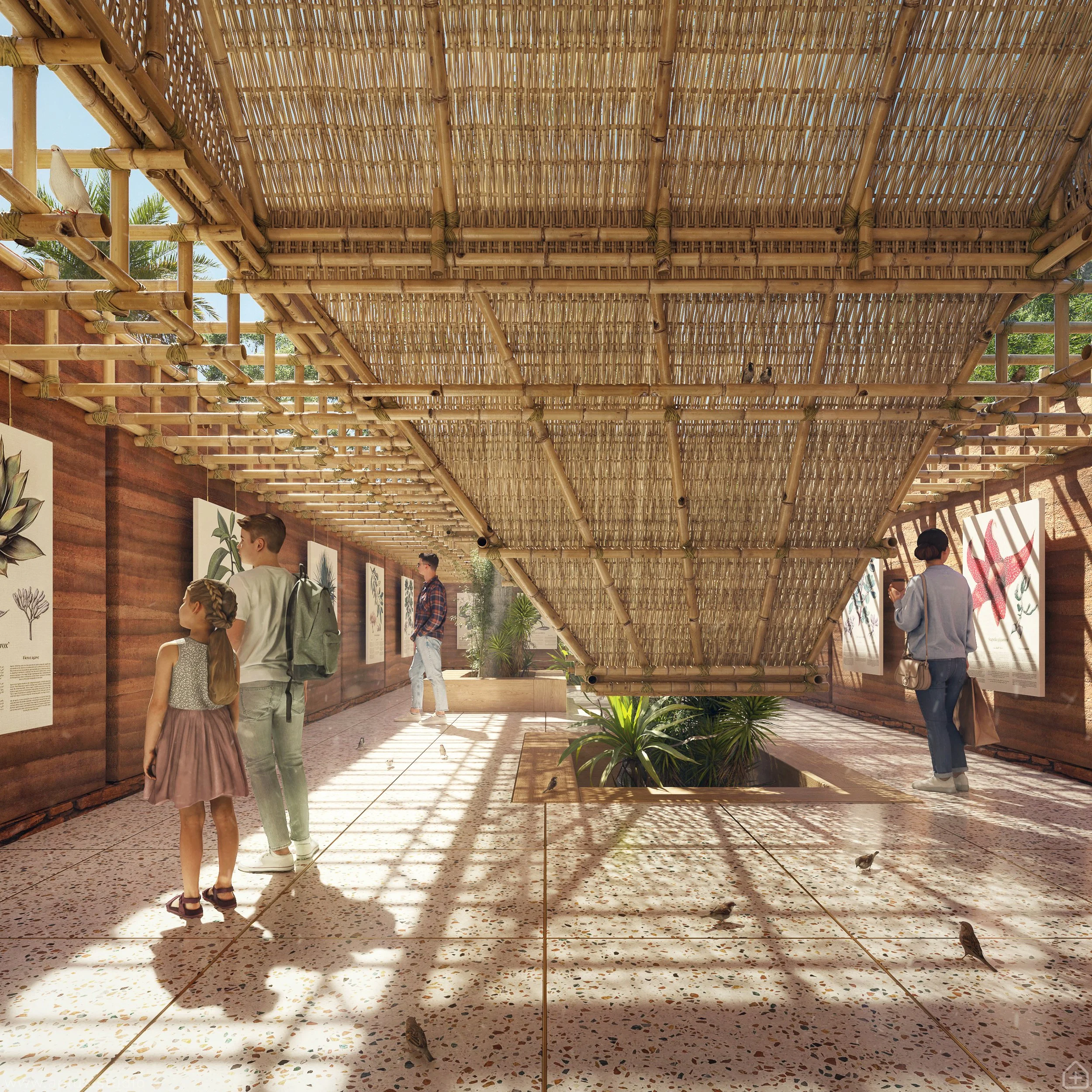 ateliers be / fondation majorelle pavilion, competition finalist