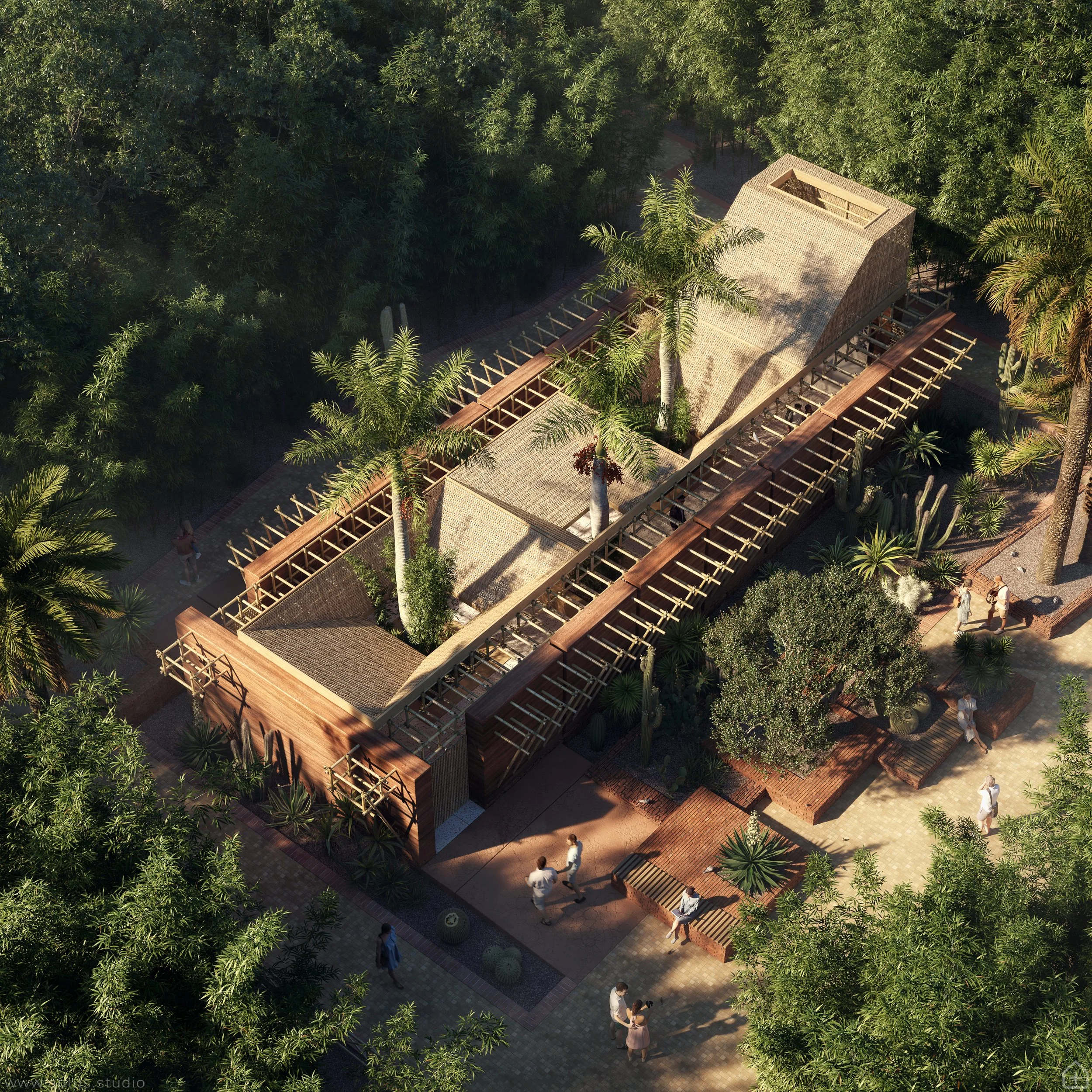 ateliers be / fondation majorelle pavilion, competition finalist