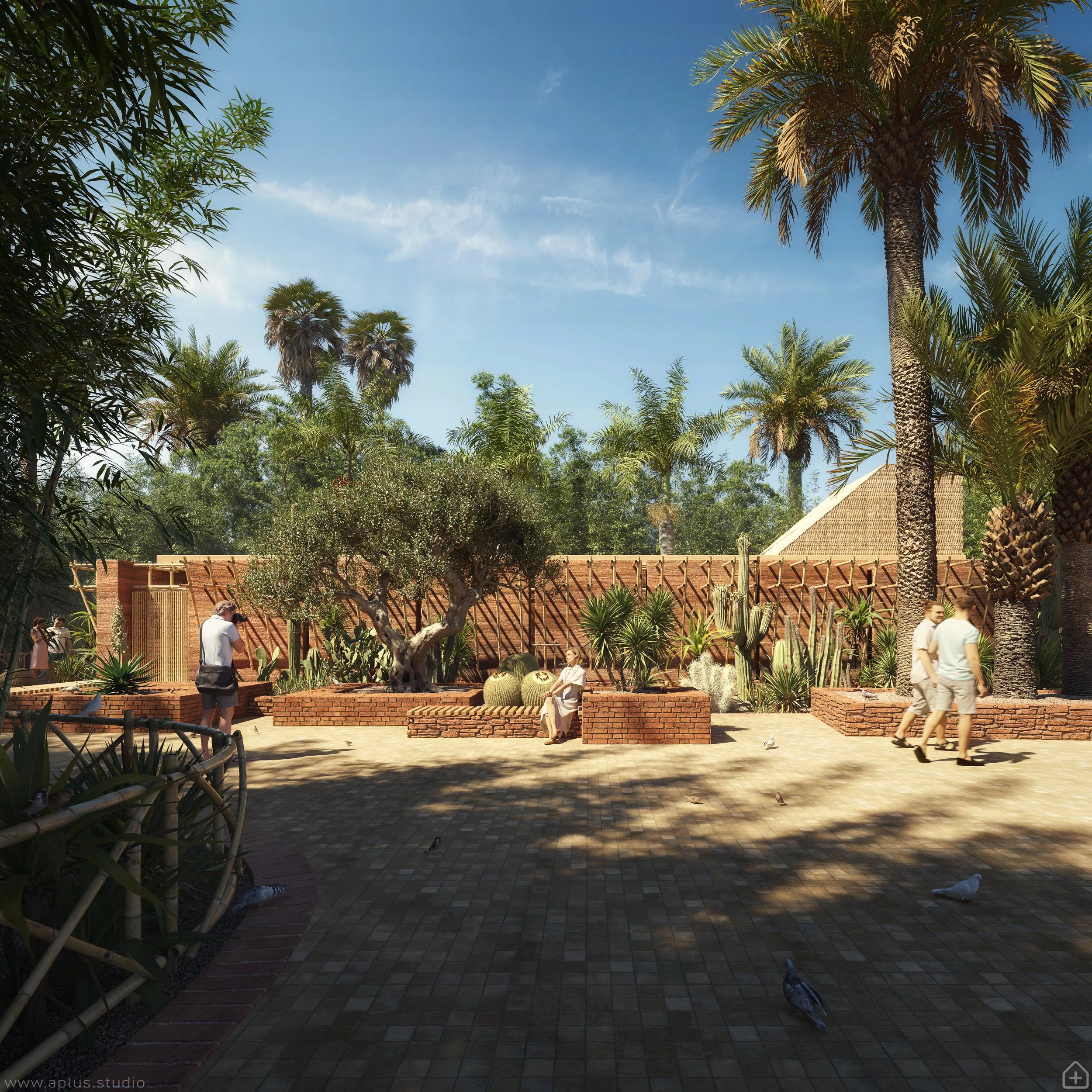 ateliers be / fondation majorelle pavilion, competition finalist