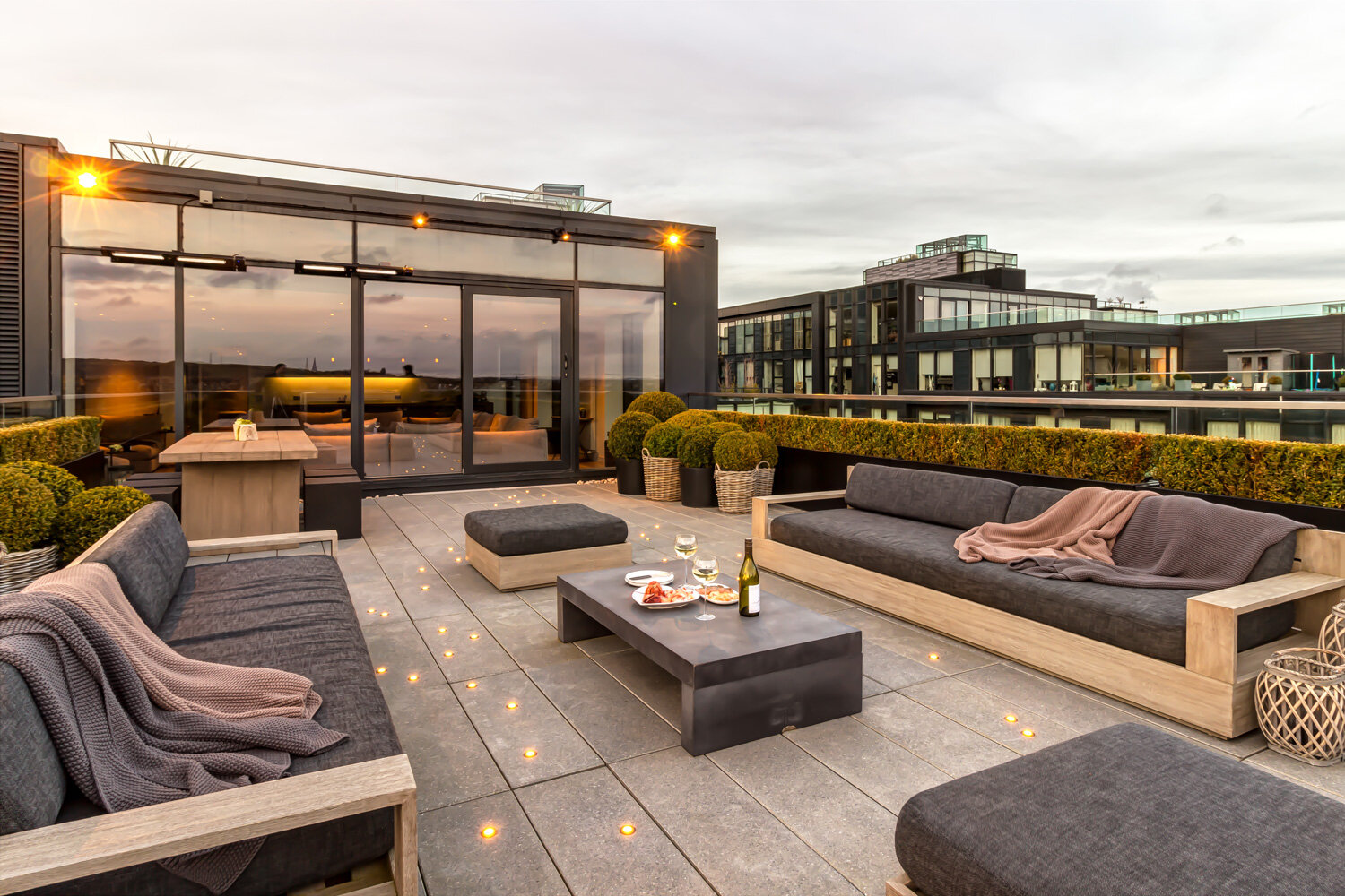 Quartermile Roof Garden Design Edinburgh