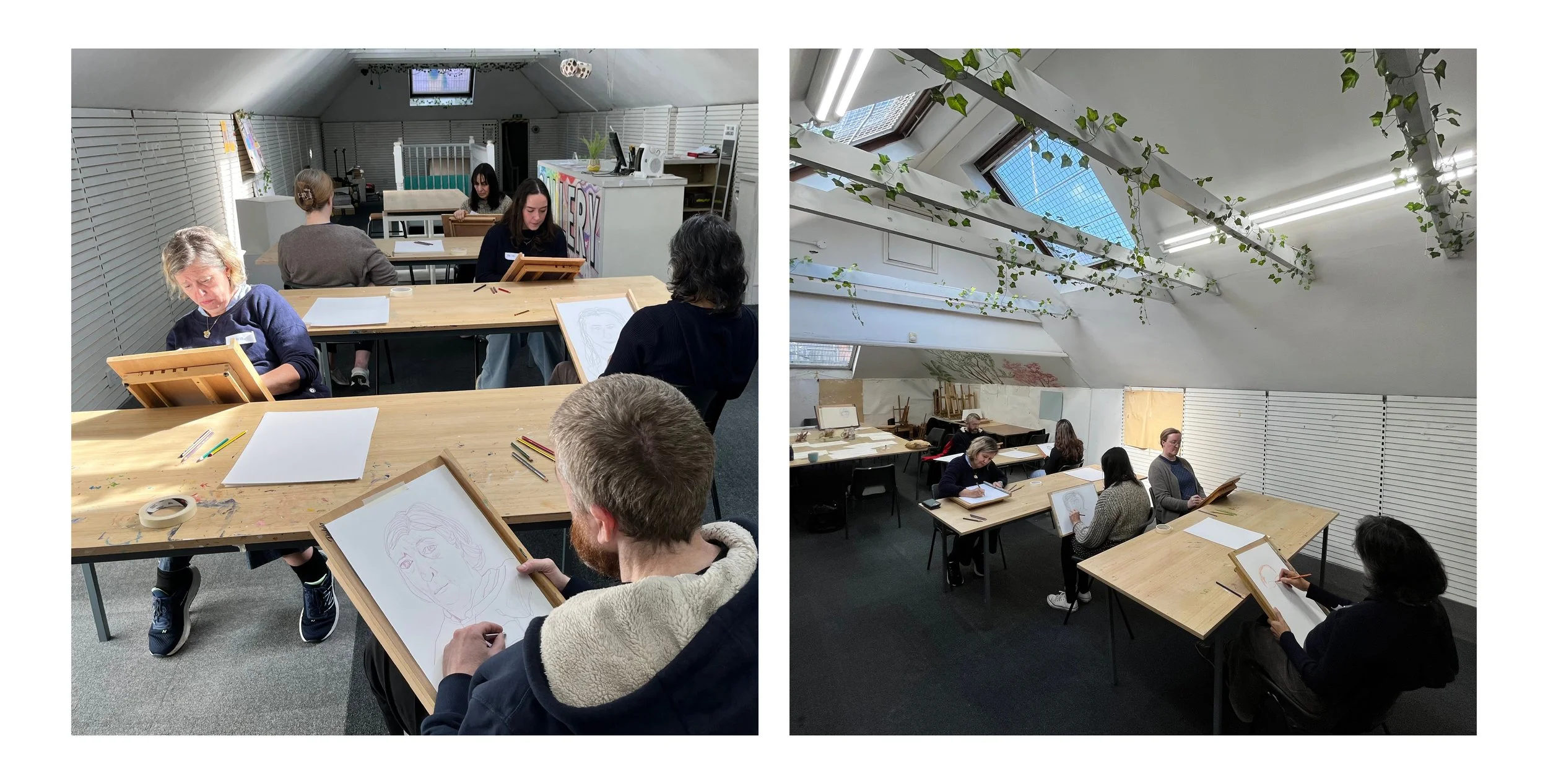  “Very very very good. Thank you. Challenging, new and fun. I was so engrossed in looking that I didn’t worry about being looked at.”  “It’s quite a beautiful experience, one we so rarely get to enjoy in everyday life – a proper joy!” 