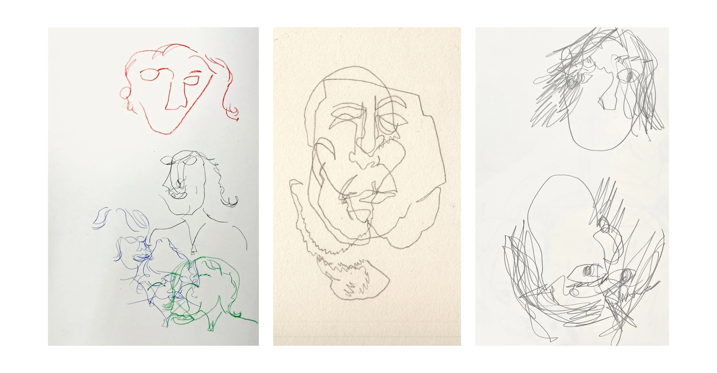  “We were all a little nervous about the prospect of drawing each other, but admiration and laughter at each other’s attempts helped bond us together. Words of encouragement to each other flowed naturally amongst the group... a very positive experien