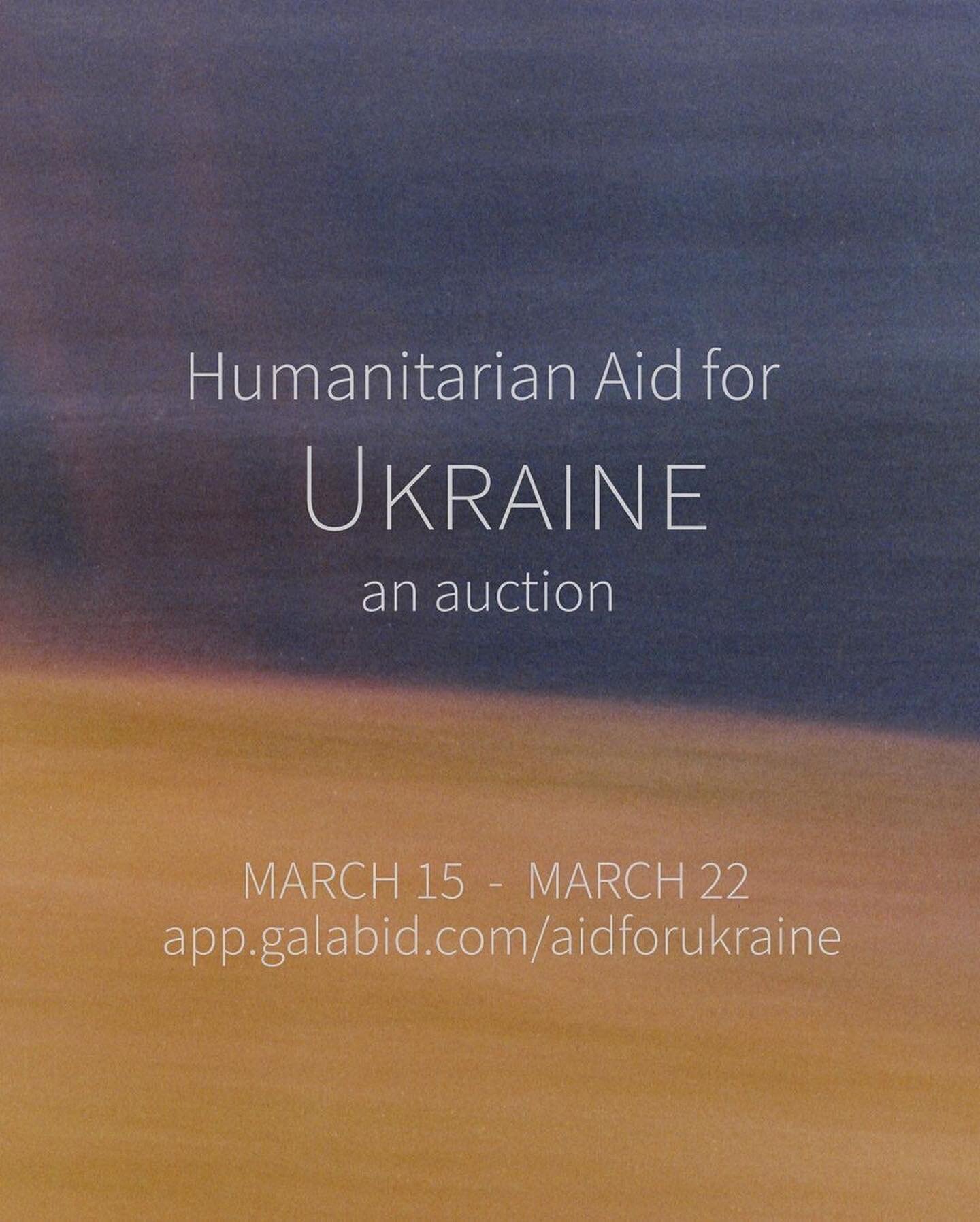 Please join @lawsonfenning &lsquo;s auction to raise funds for relief efforts in Ukraine. All proceeds will go to support Doctors Without Borders.
Follow the link in @lawsonfenning &lsquo;s bio for more details and to start bidding. 💔

#lawsonfennin