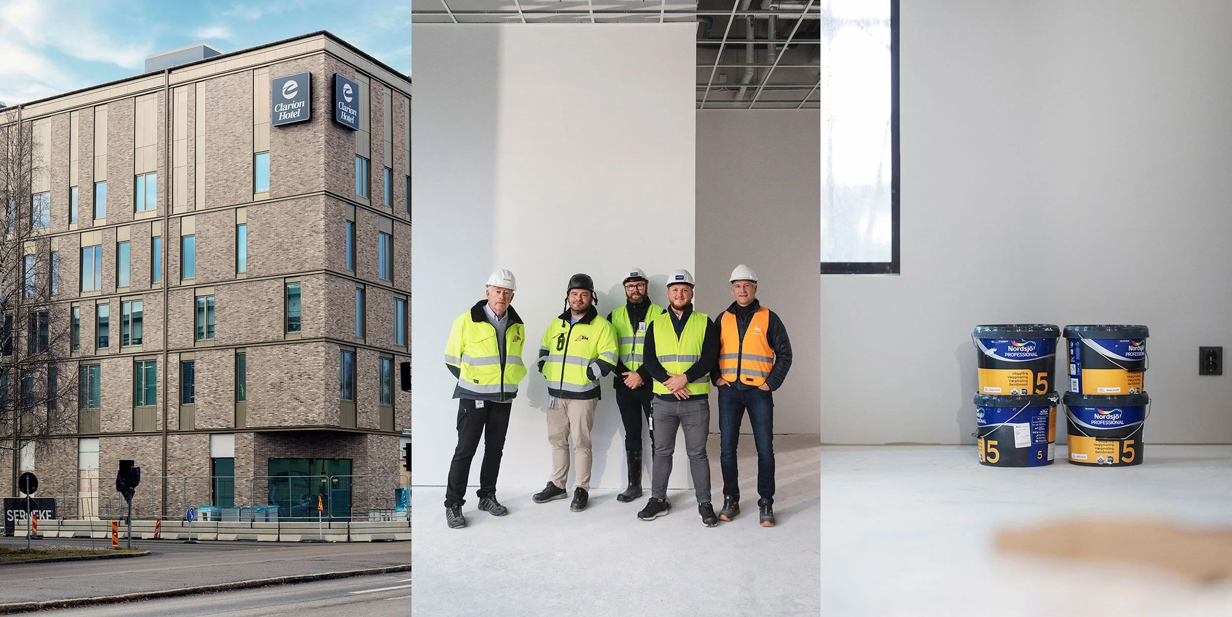  Fotografering för Nordsjö Proffessional med Ehrenstråhle 