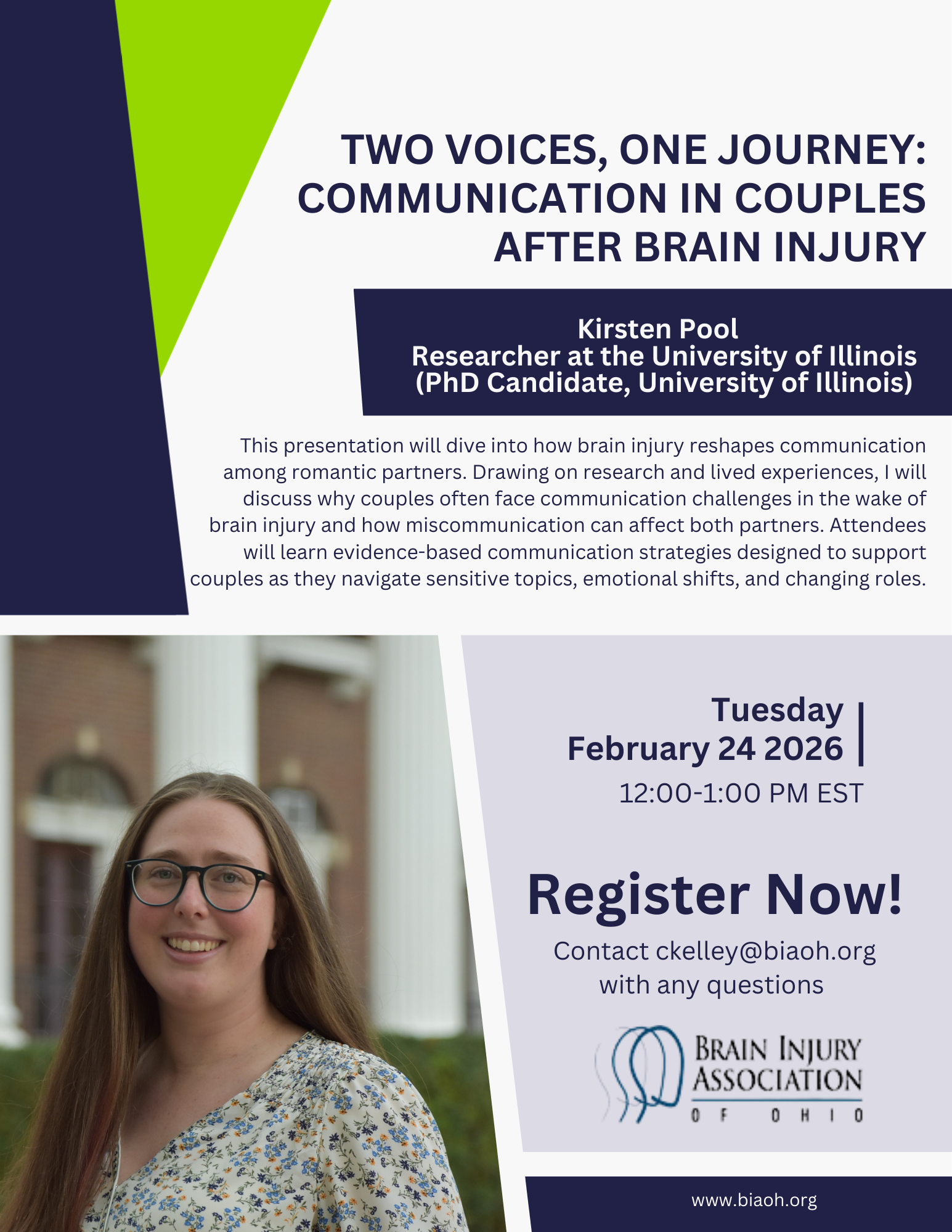 Two Voices, One Journey: Communication in Couples After Brain Injury Webinar
