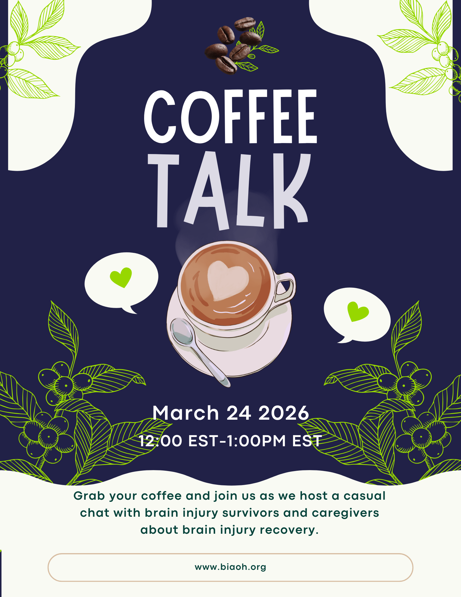 Coffee Chat: Brain Injury Recovery Webinar