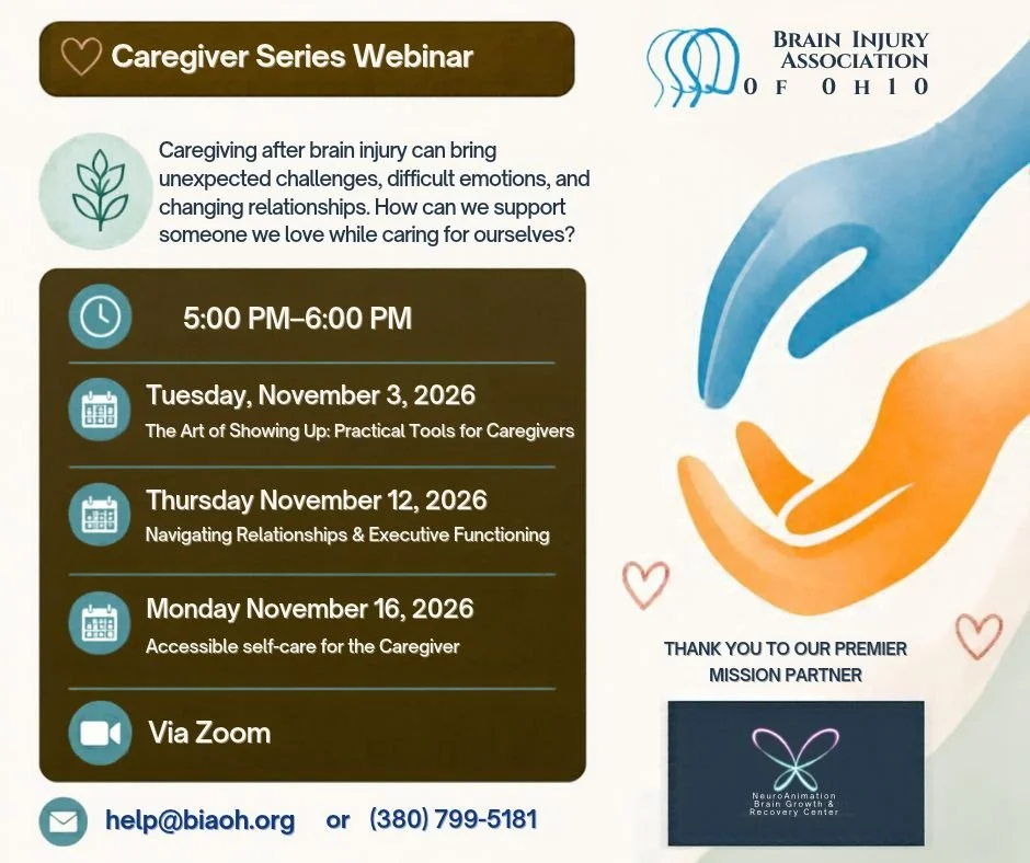 Caregiver Webinar Series - The Art of showing up: Practical Tools for Caregivers