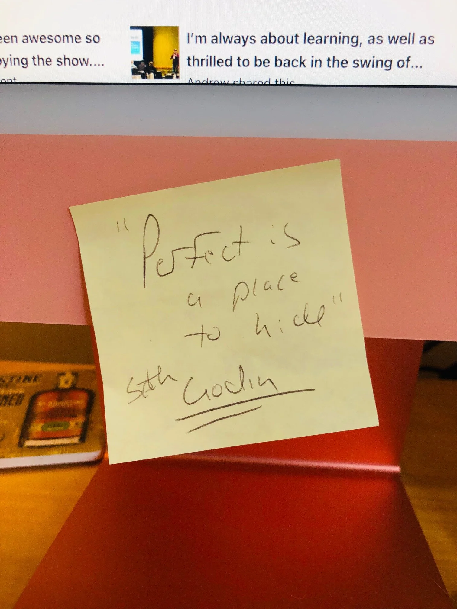 Perfect Is A Place To Hide