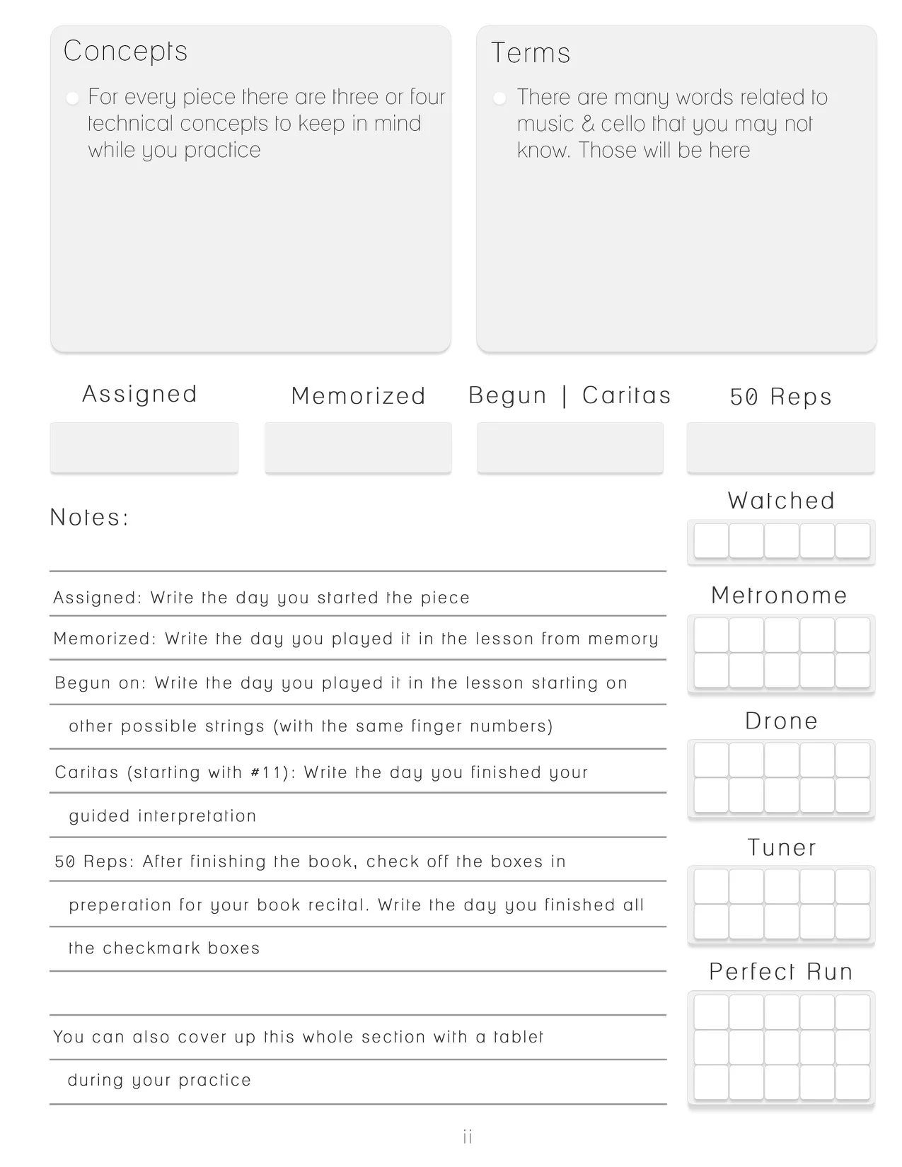 Cellosophy: Cello Concepts Page