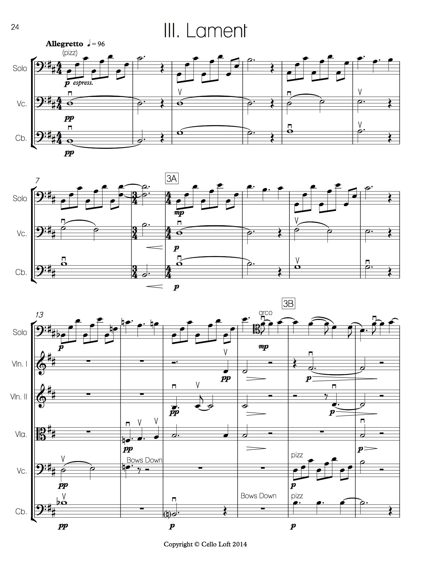 Eric Moore - Cello Concerto Mvt III