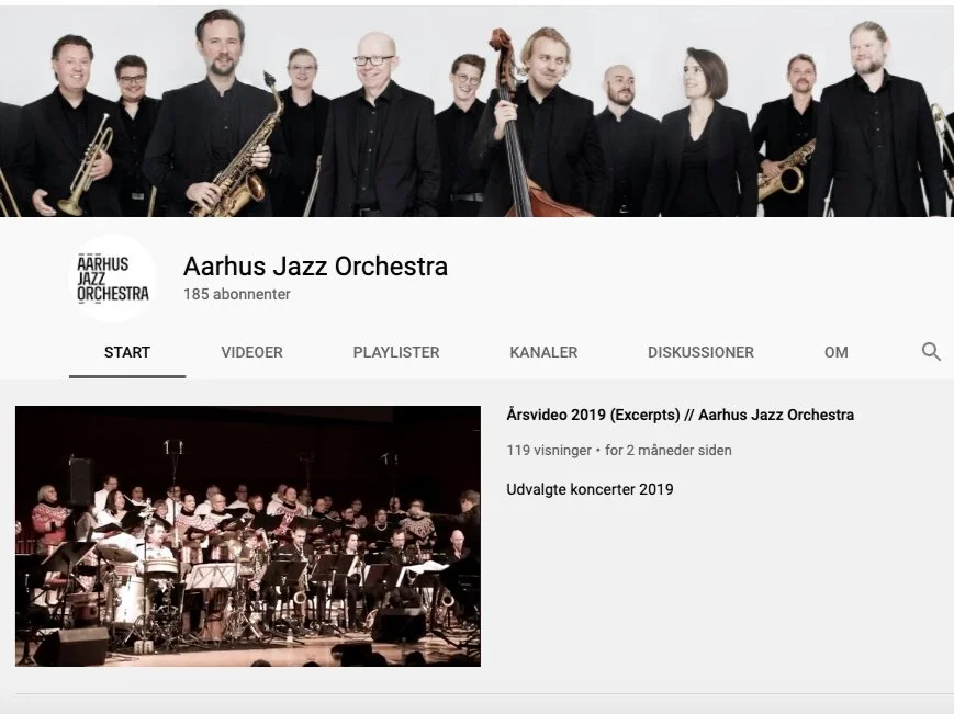 Digitale koncertoplevelser med Aarhus Jazz Orchestra
