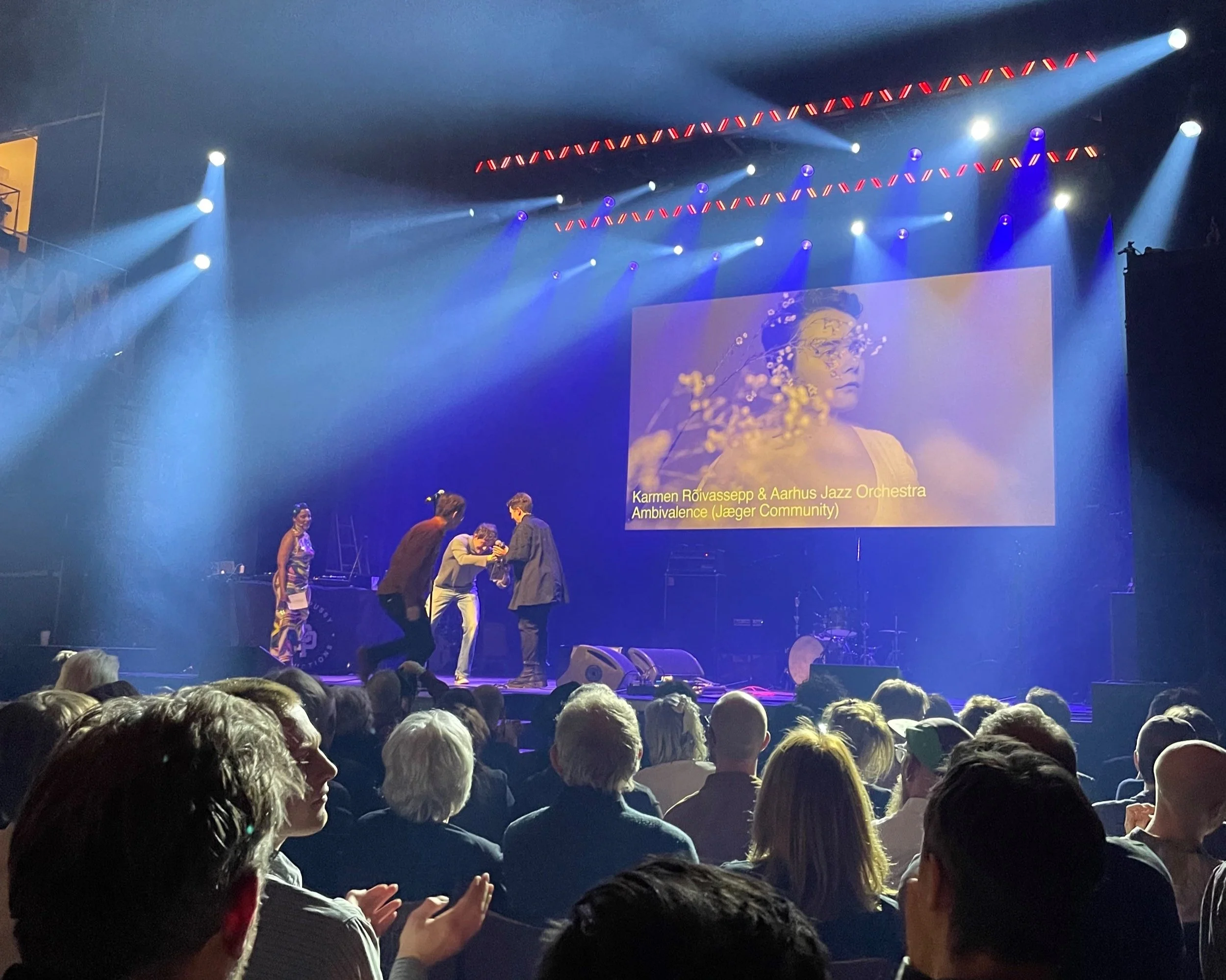 Karmen Rõivassepp og Aarhus Jazz Orchestra vandt DMA JAZZ-prisen Årets Jazzkomponist