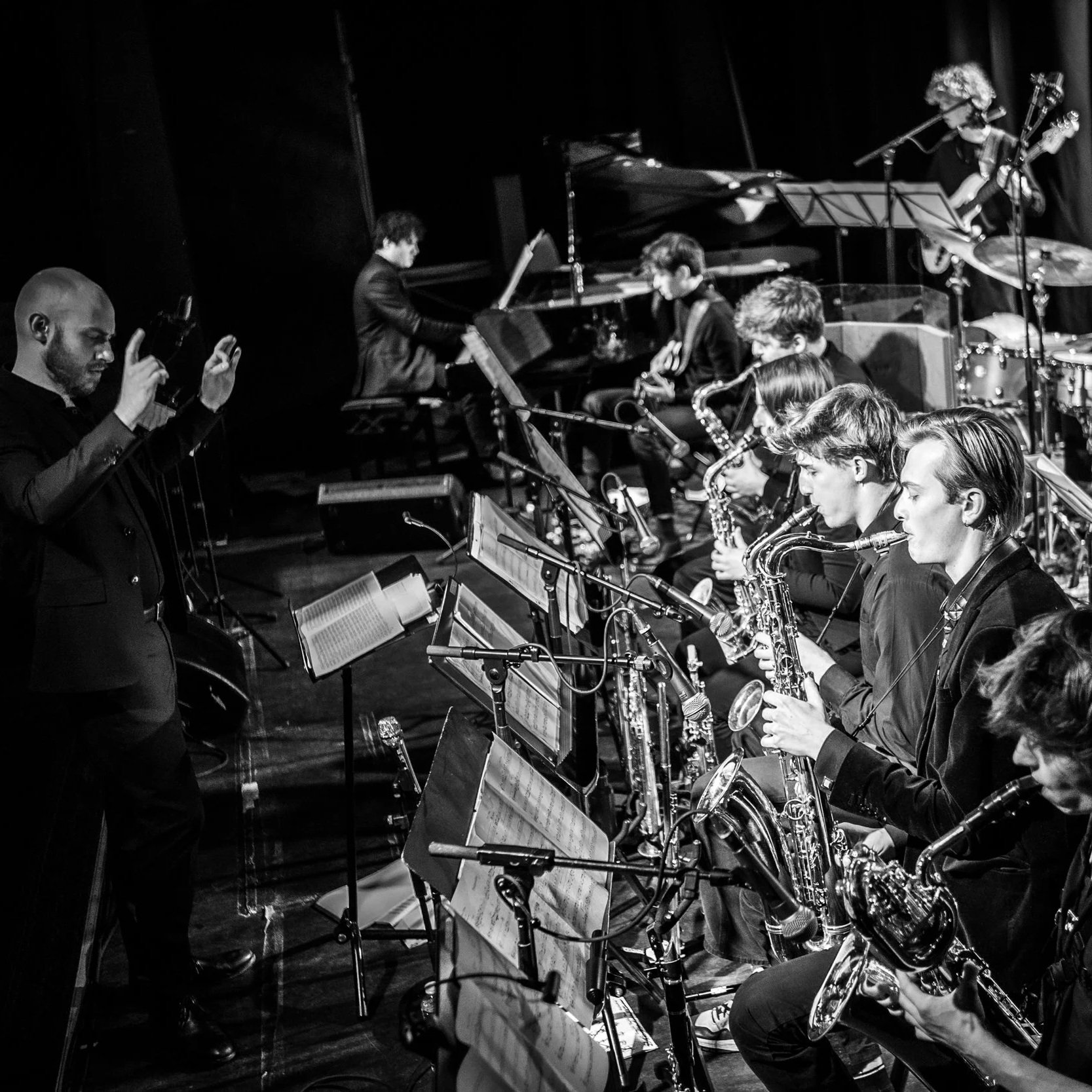 Danish Youth Jazz Orchestra. Foto: Mathias Bak Larsen