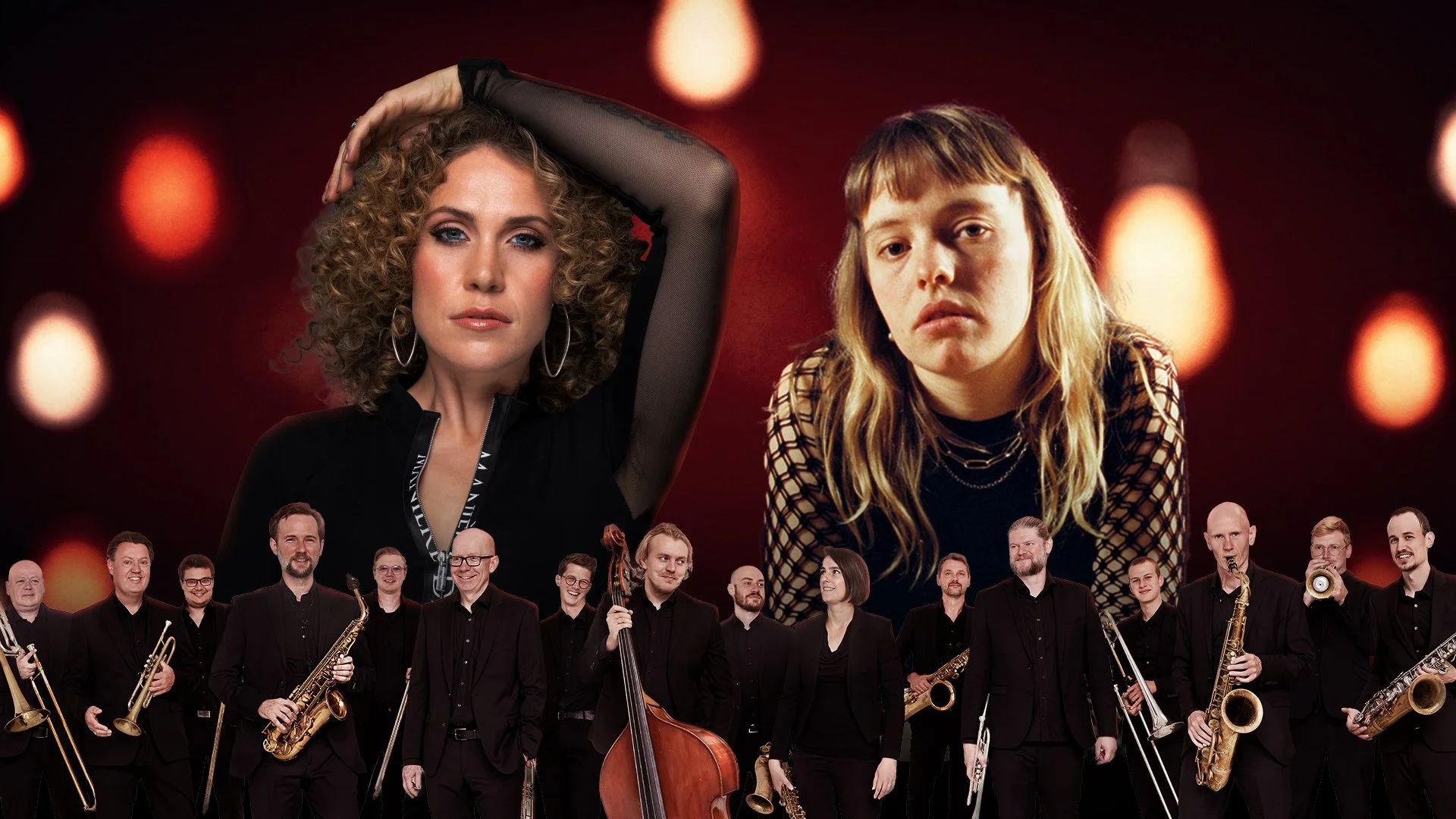 Aarhus Jazz Orchestra feat. Anna David &amp; Stine Nyløkke Stengaard: Hyldest til Flemming 'Bamse' Jørgensen