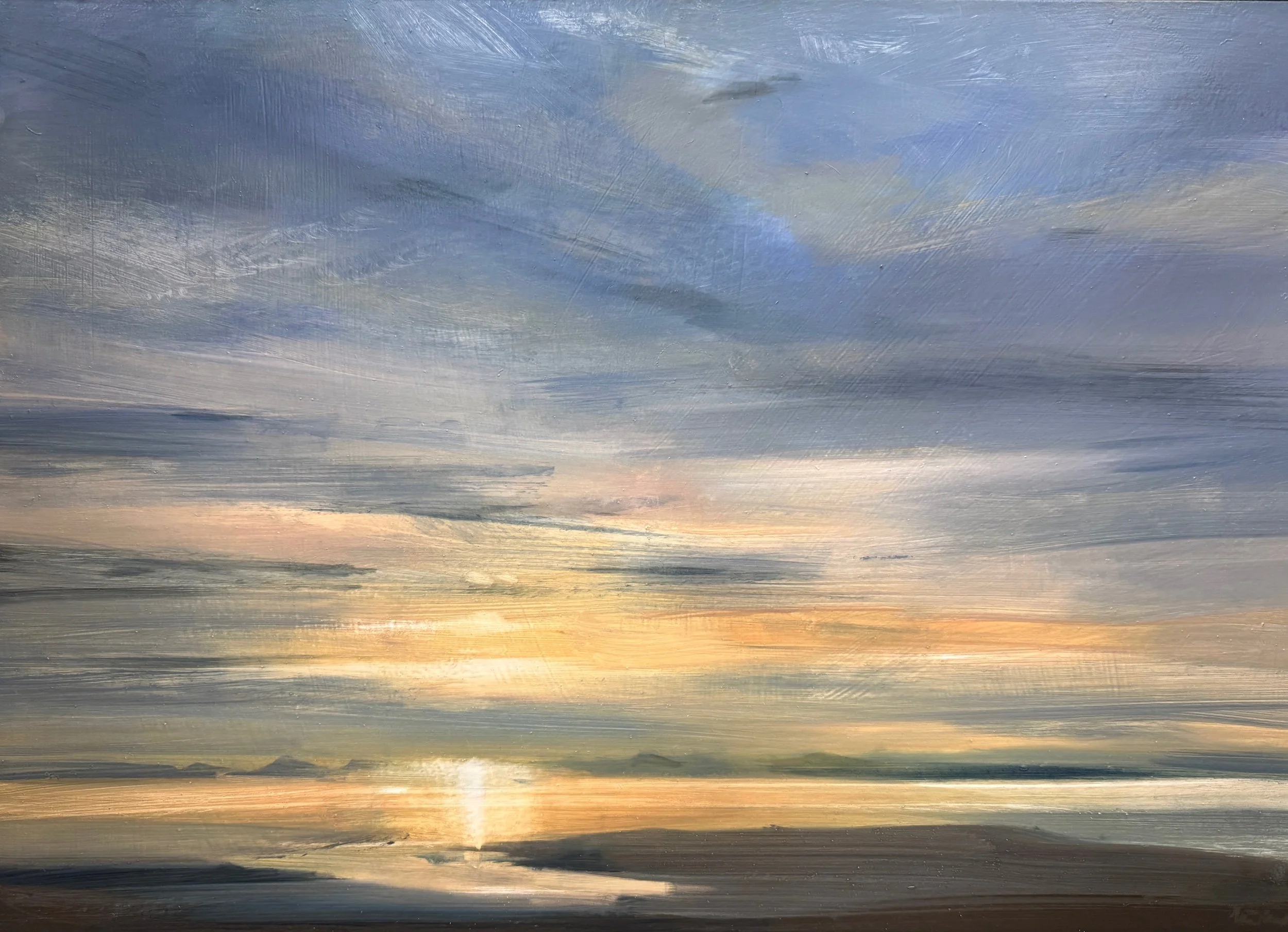 Still Evening, Towards Harris from Skye