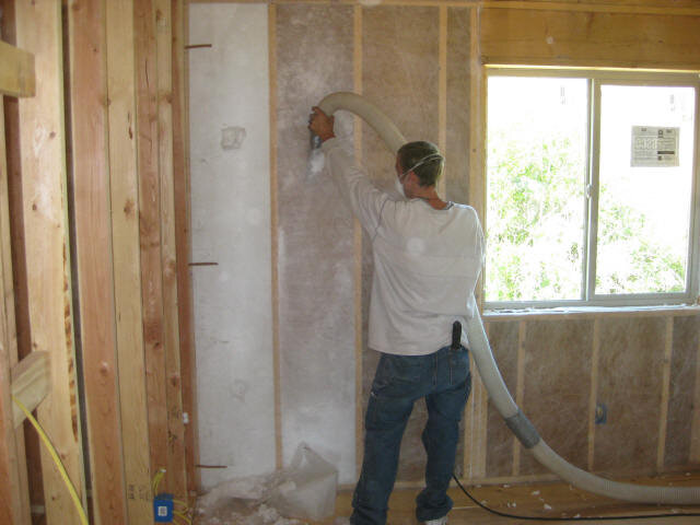 Exterior Walls Ecolofty Is Victoria Whistler Bc S Full Service Cellulose Insulation Solution - Cost Of Blown In Insulation Walls