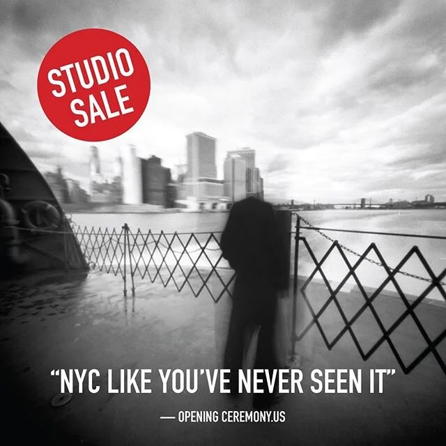Thursday, 12.19.19 &mdash; HUGE STUDIO SALE and a chance to pick up some pinhole photos for Holiday gifts!
&bull; All visitors receive 1 FREE Lambda print of the GW Bridge!
&bull; Up to 50% off other digital Lambda and silver prints.
&bull; Up to 75%