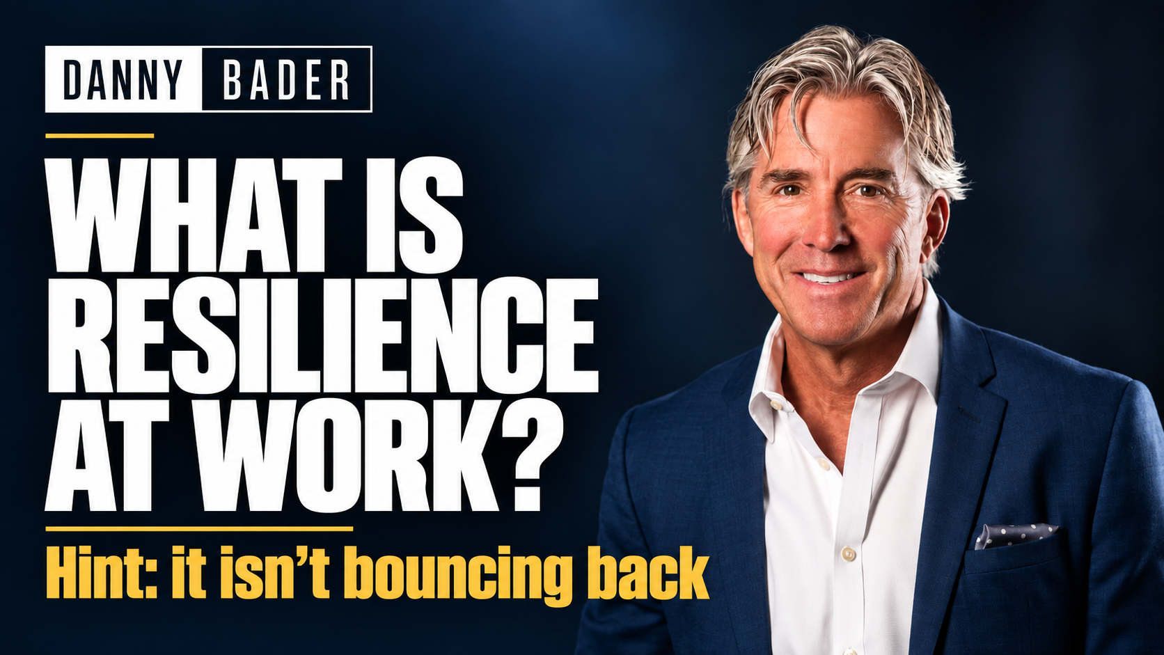 Why "Bouncing Back" Is the Wrong Way to Think About Resilience