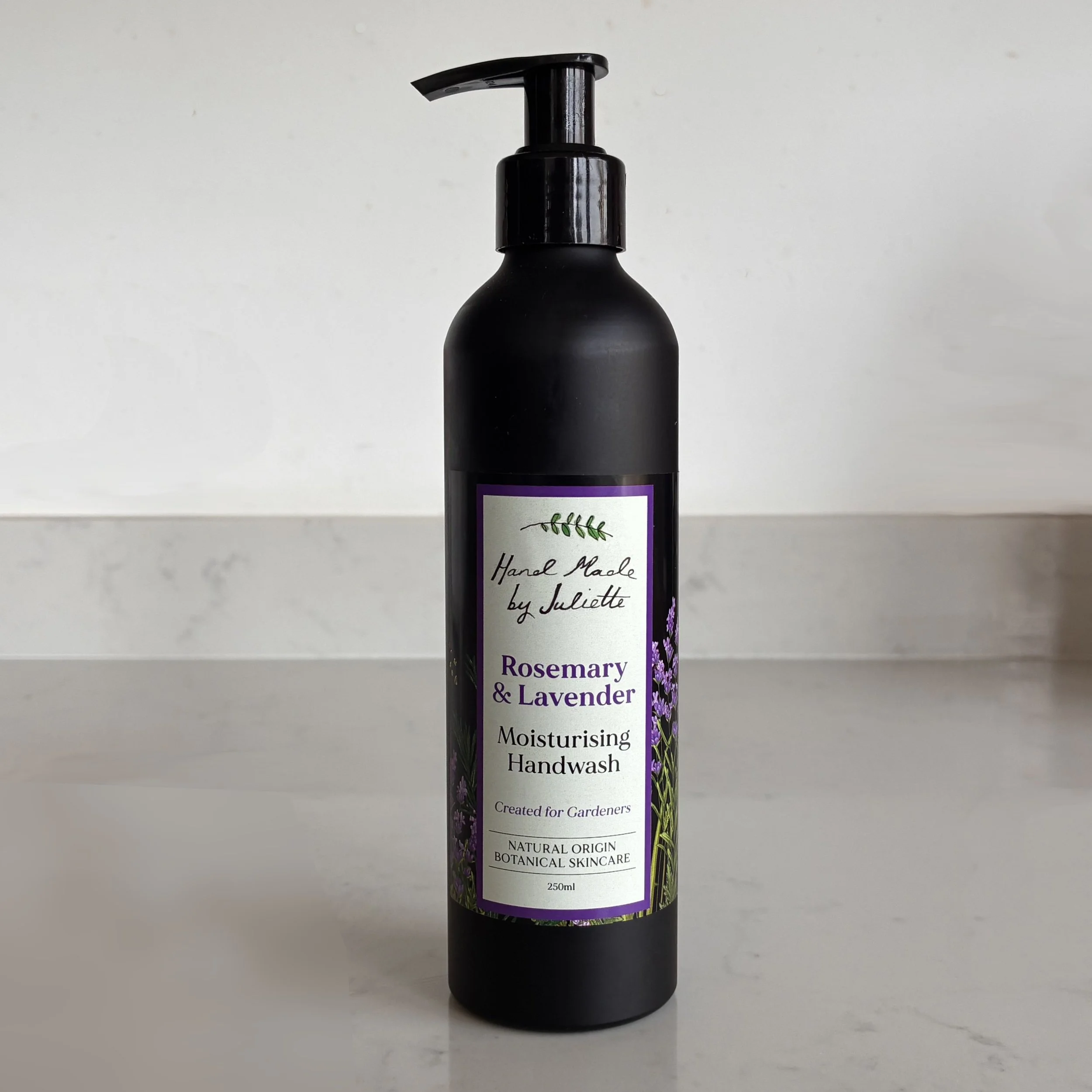 Rosemary and Lavender Moisturising Handwash , Created for Gardeners.250ml