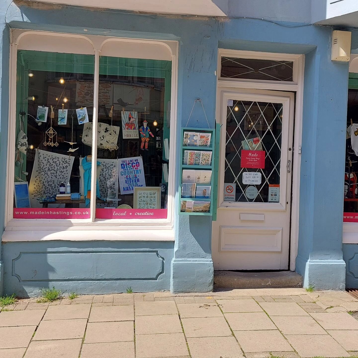 Delivering today to @made_in_hastings .My very first stockist 5 years ago who still do a great job selling my products. As of today they are all stocked up with my new packaging of the candles and diffusers, which look amazing against their colourful