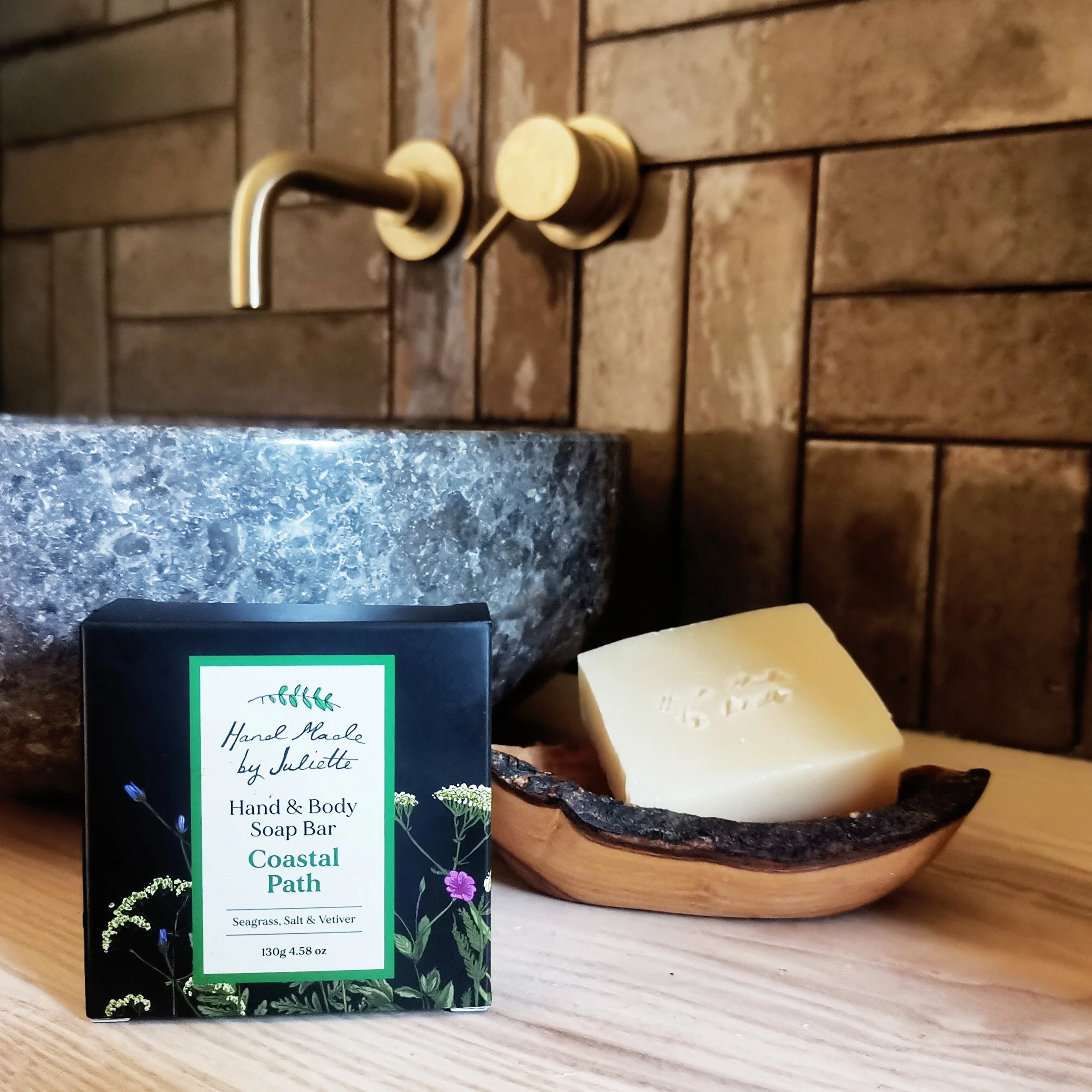 Coastal Path Hand and Body Soap Bar