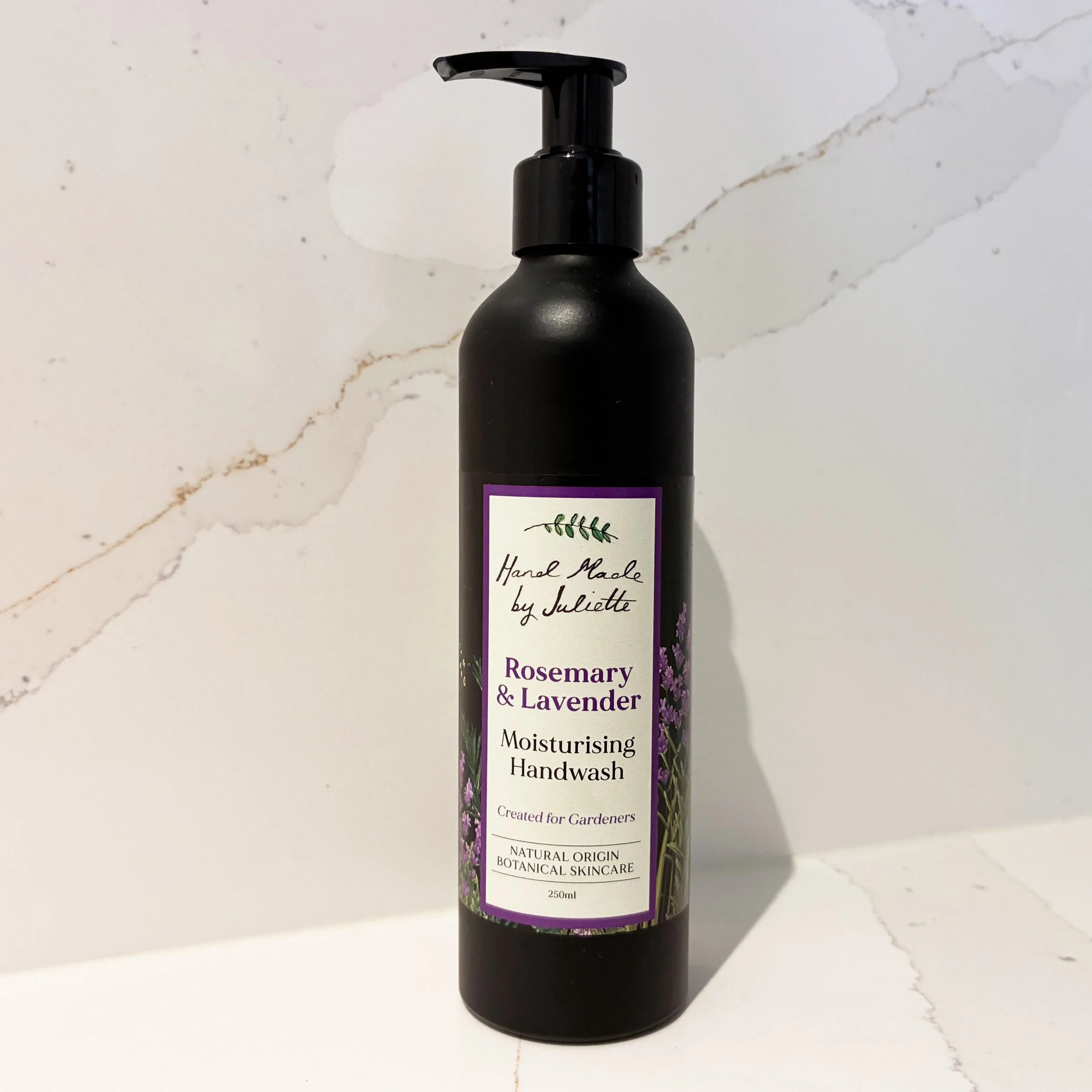 Rosemary and Lavender Moisturising Handwash , Created for Gardeners.250ml