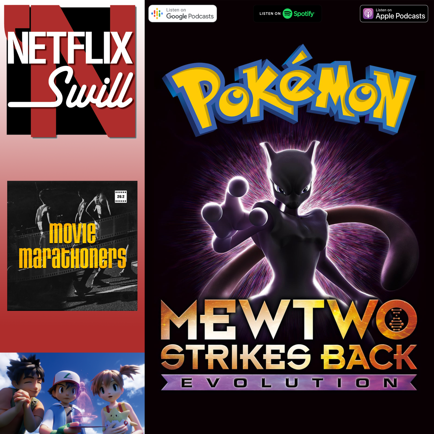 Pokemon the Movie Mewtwo Strikes Back Evolution DVD