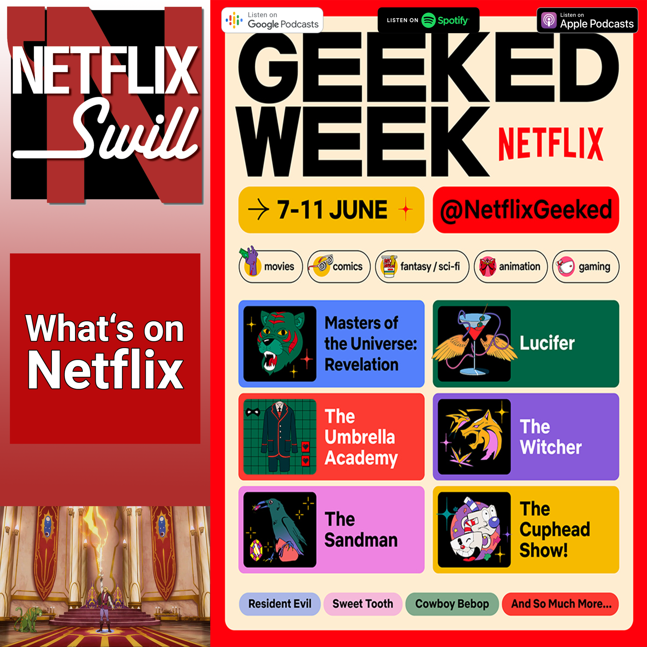 Special Report: Geeked Week Breakdown (w/ Kasey Moore of What's On Netlfix)