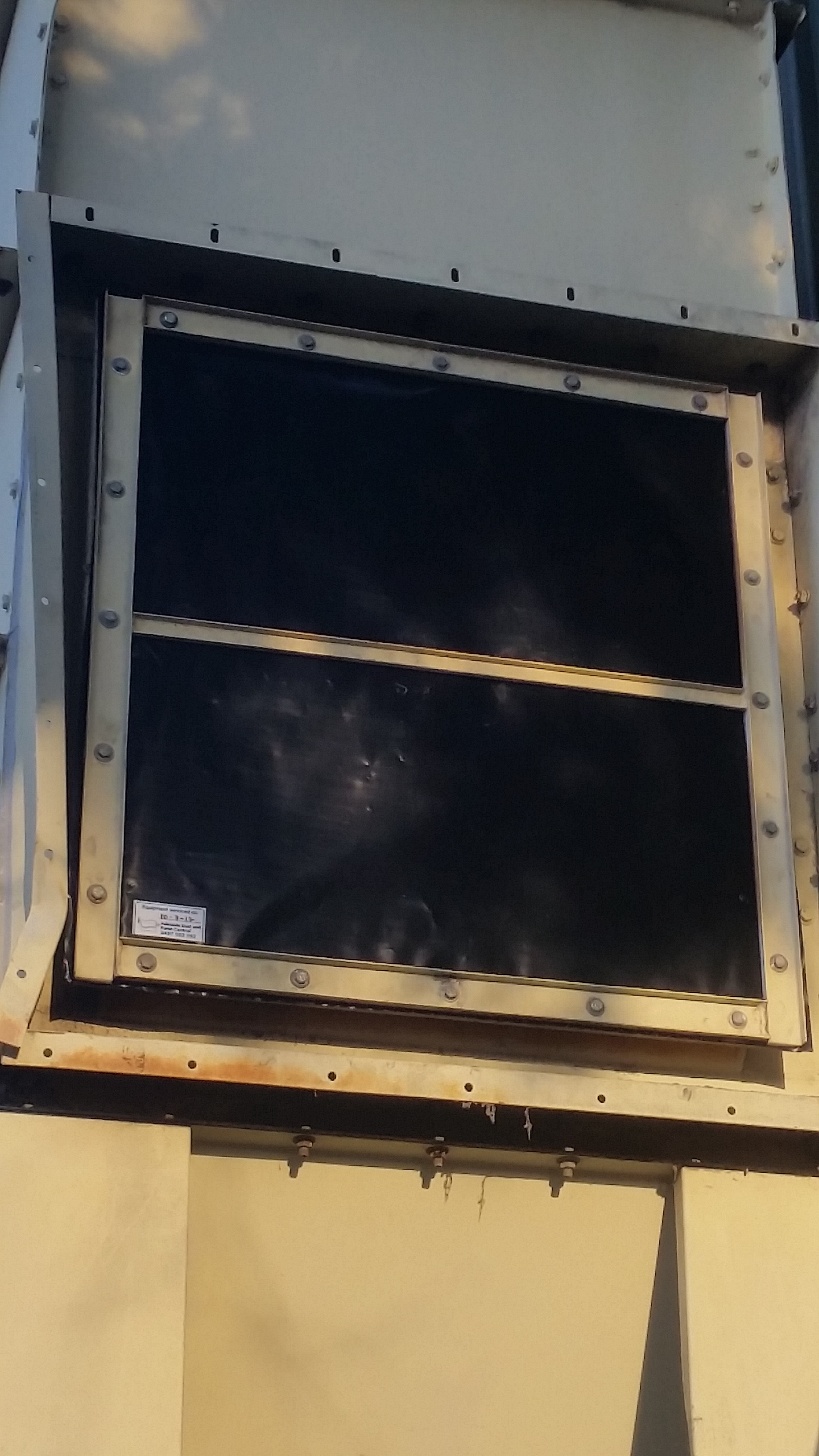 Replacement blast panel