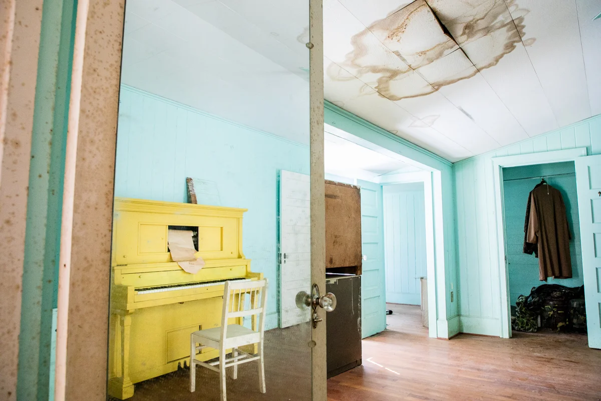 The Yellow Piano SLOW EXPOSURES 2018, Concord, GA MOMENTS of COLOR, Blank Wall Gallery, Athens, Greece