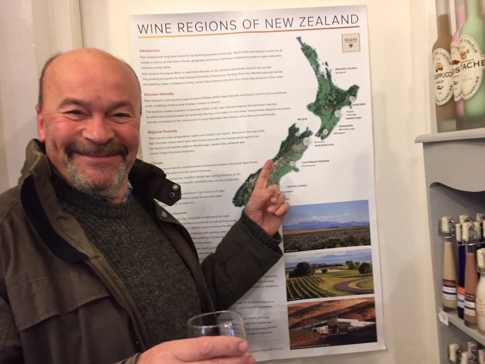 Cruising in a sea of Kiwi Sauvignon Blanc