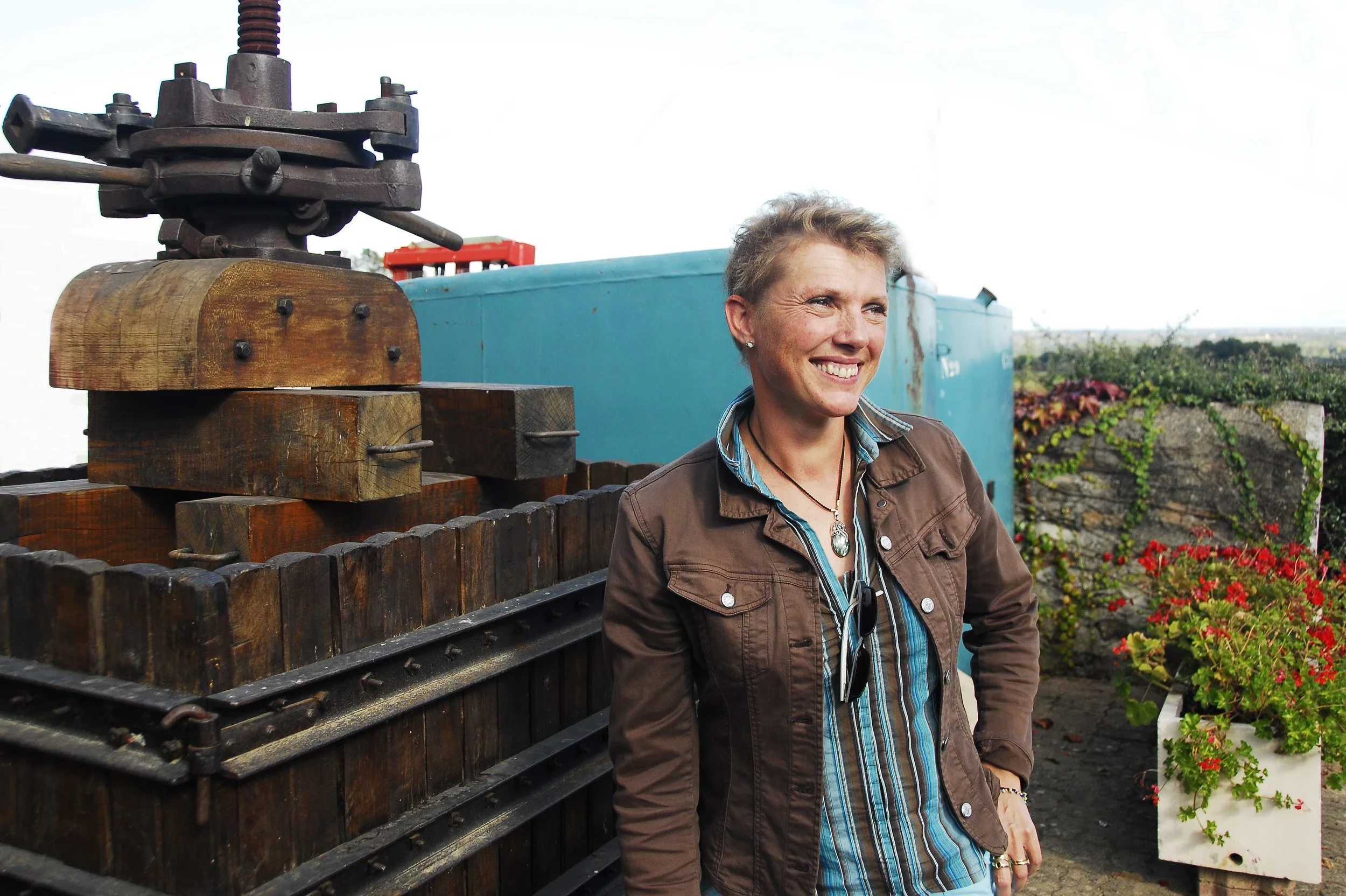 Samantha Bailey, winemaker, and this year’s first guest