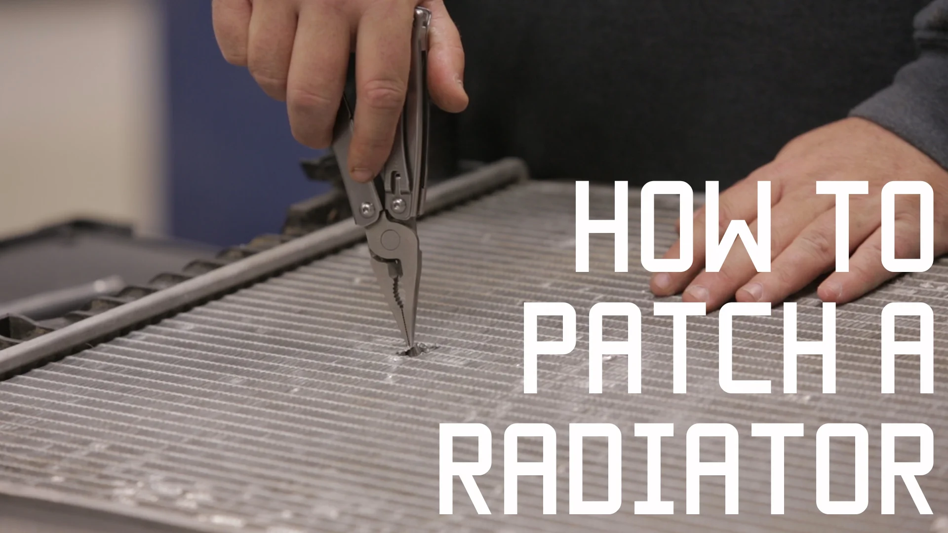 How to Fix and Patch a Radiator Vehicle Survival skills Tactical