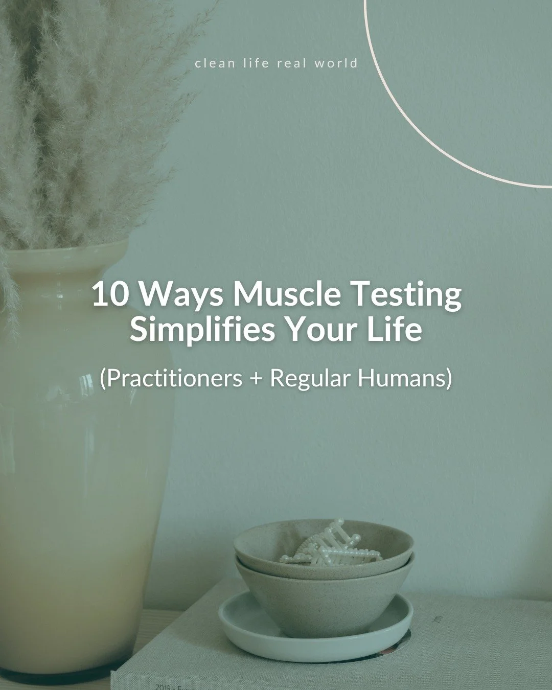 Muscle testing isn't just for practitioners. It's for life. 💚

I use it for:
✓ Testing my kids' food in real time
✓ Knowing if I'm aligned before saying yes to opportunities
✓ Identifying root causes instead of guessing
✓ Deciding when to rest vs. p
