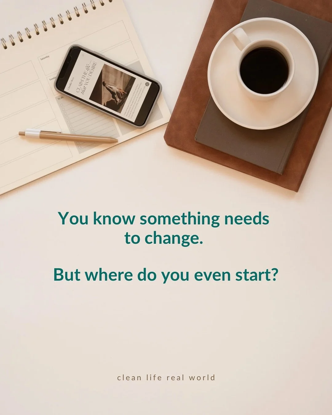Where do you even start?

That&rsquo;s the question I hear most. 

You know something needs to change. Maybe you&rsquo;re tired all the time. Maybe your digestion is off. Maybe you just feel... stuck.

Not sick enough to panic. But not thriving eithe
