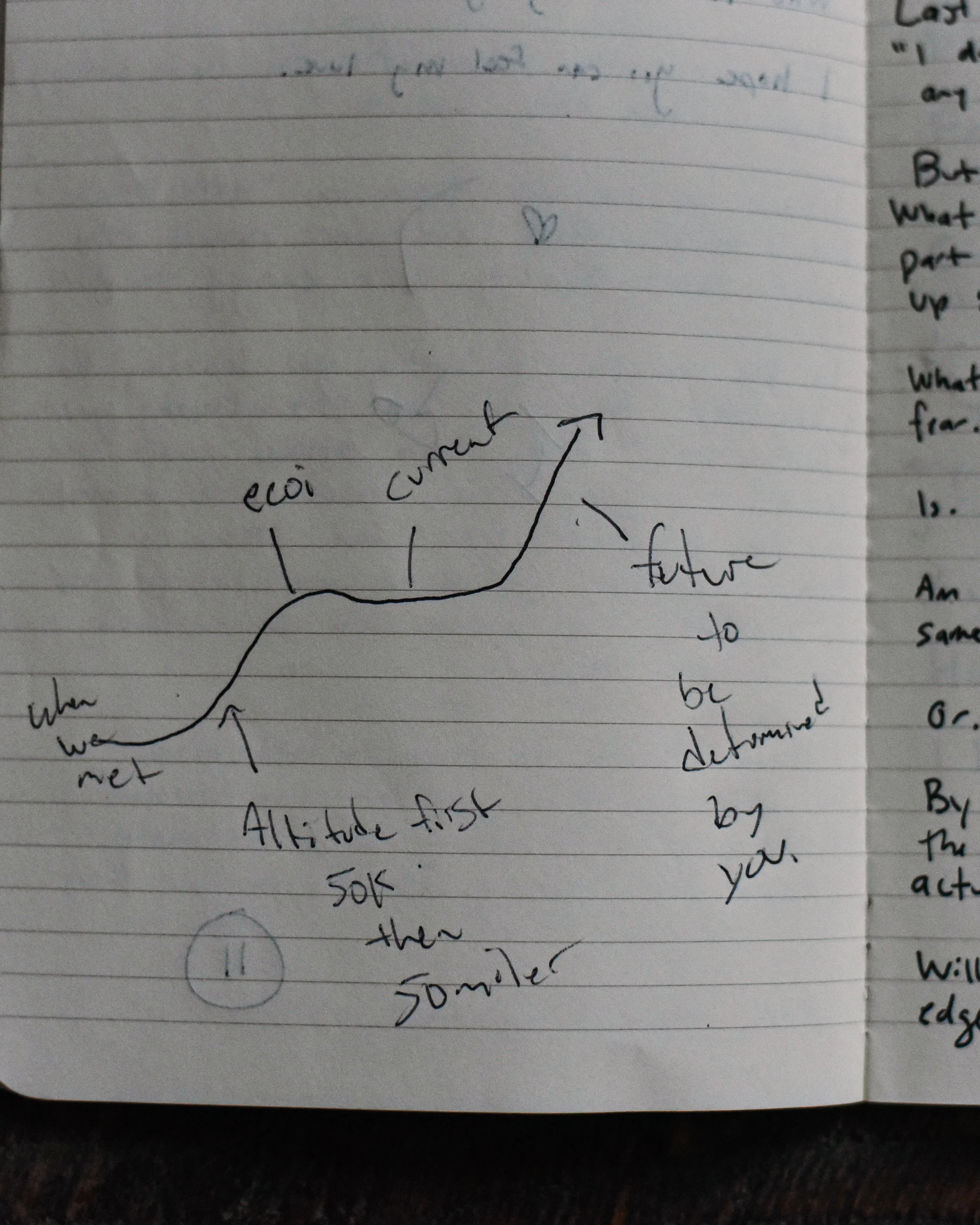 The graph drawing Trav responded to the question with, ever the prompter to going farther.