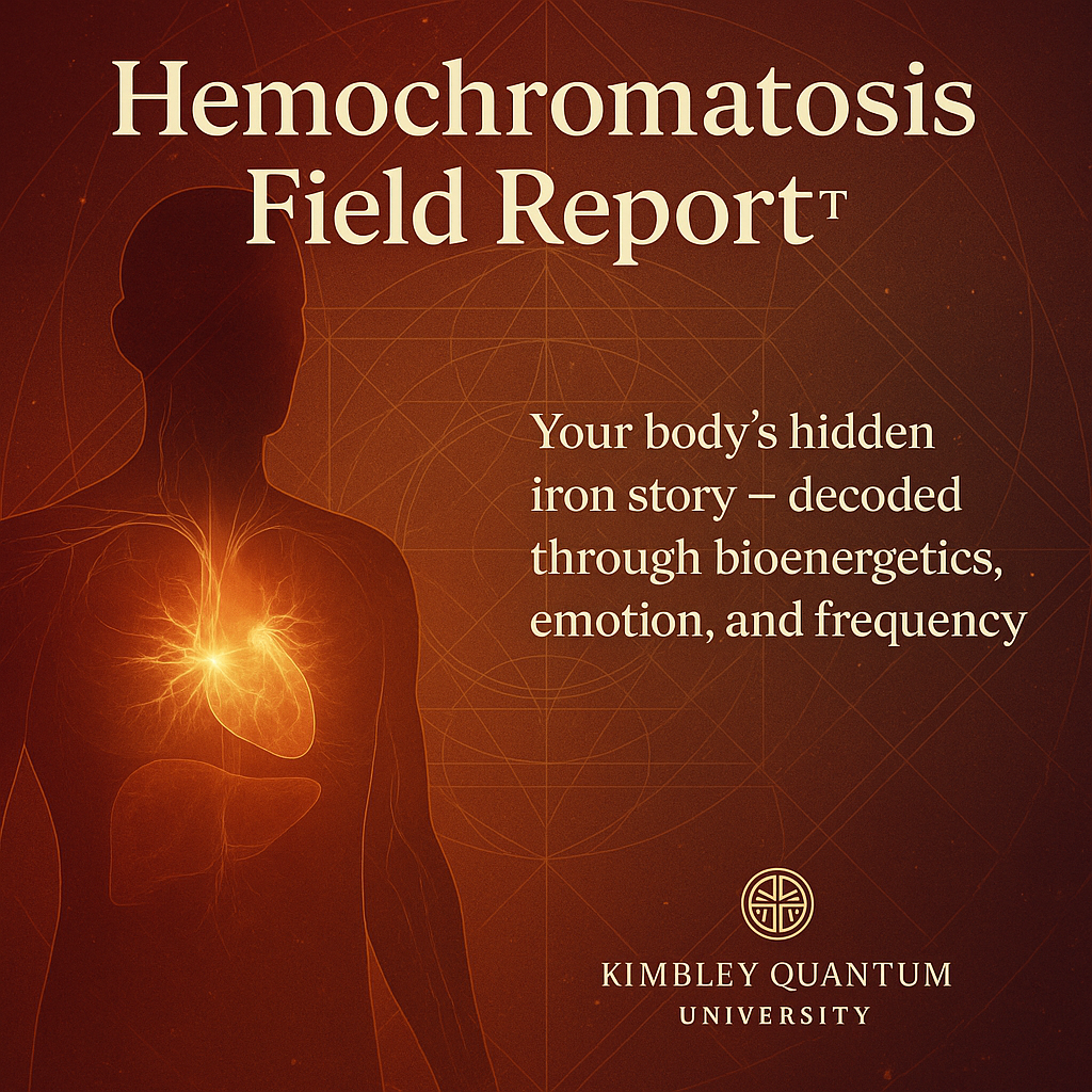 Hemochromatosis Field Report™