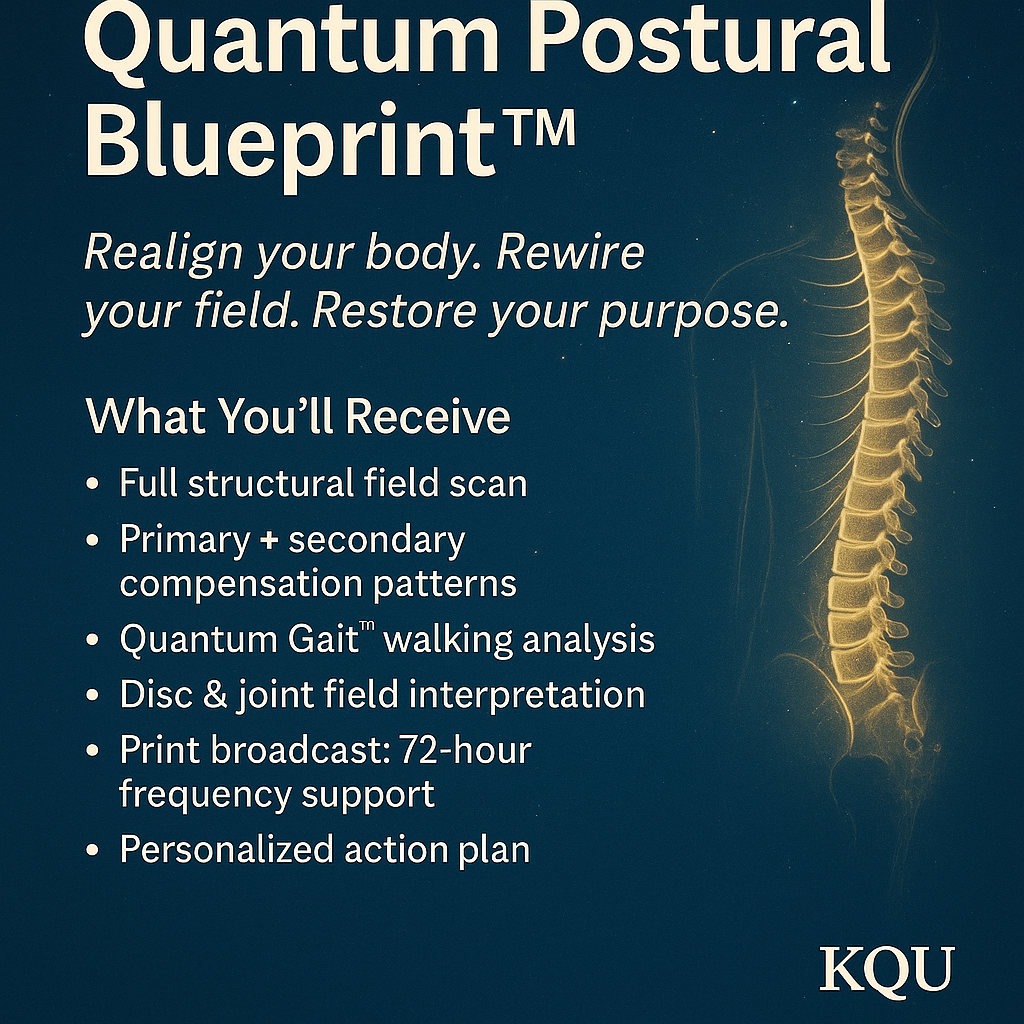 Quantum Postural Blueprint™