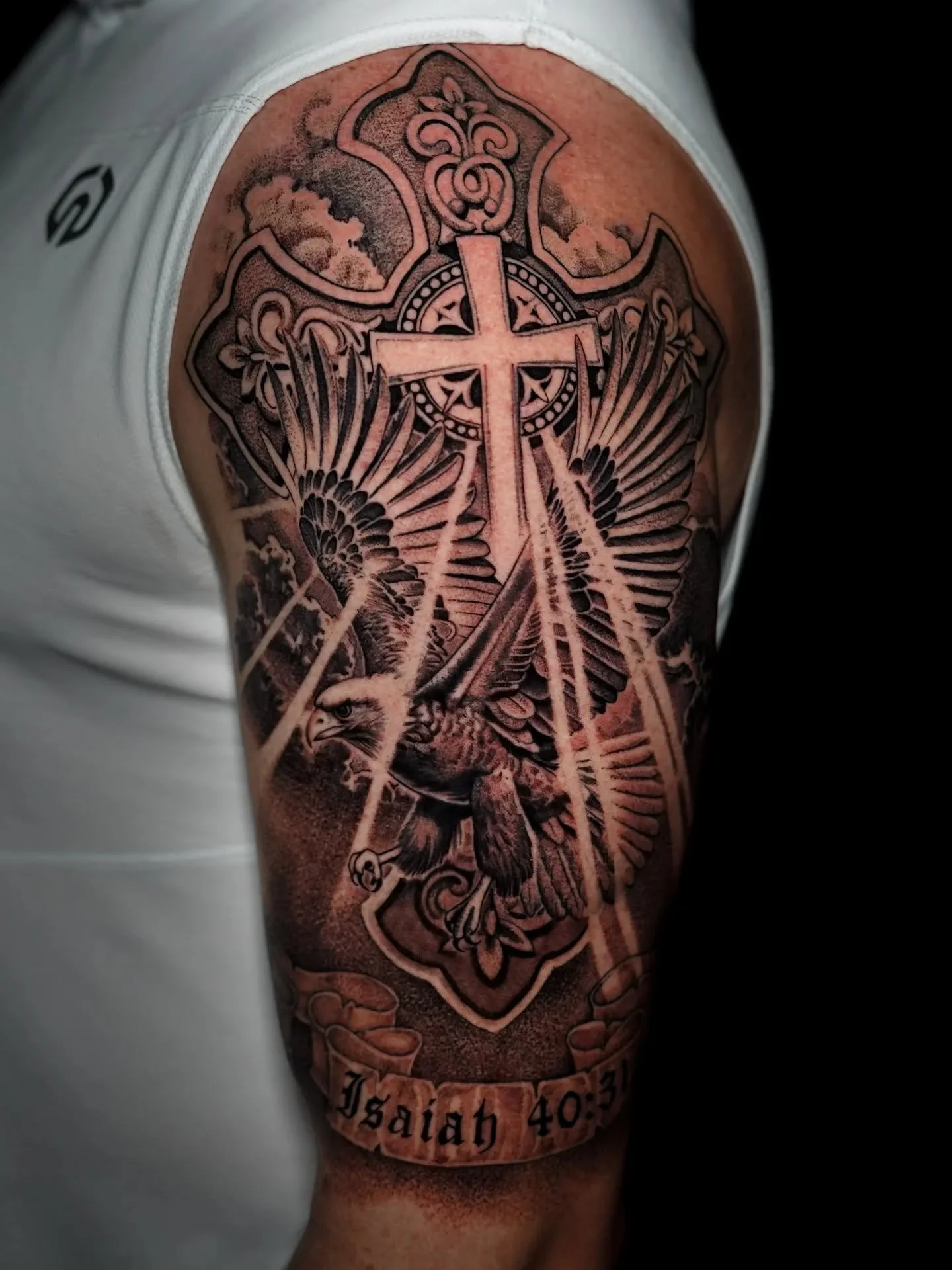 &quot;But those who wait on the Lord will renew their strength; they shall mount up with wings like eagles, they shall run and not be weary, they shall walk and not faint&quot; -Isaiah 40:31