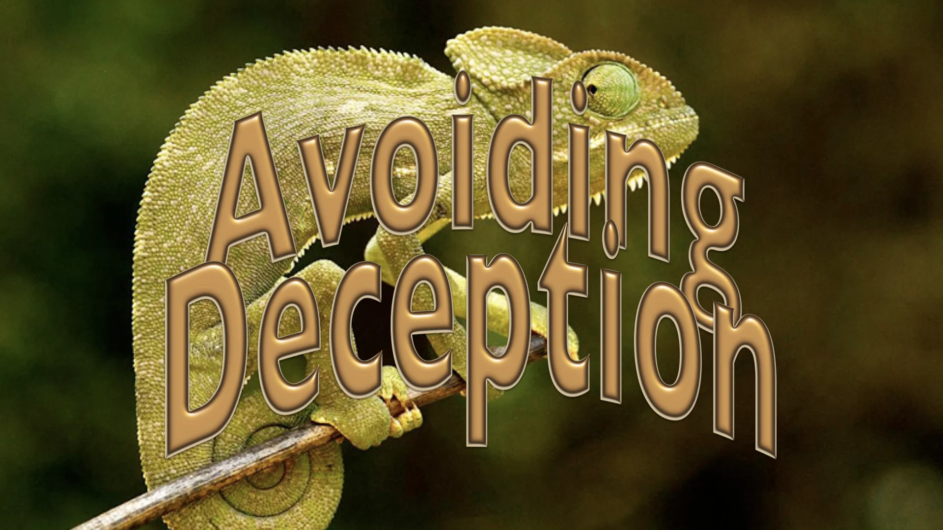 Avoiding Deception