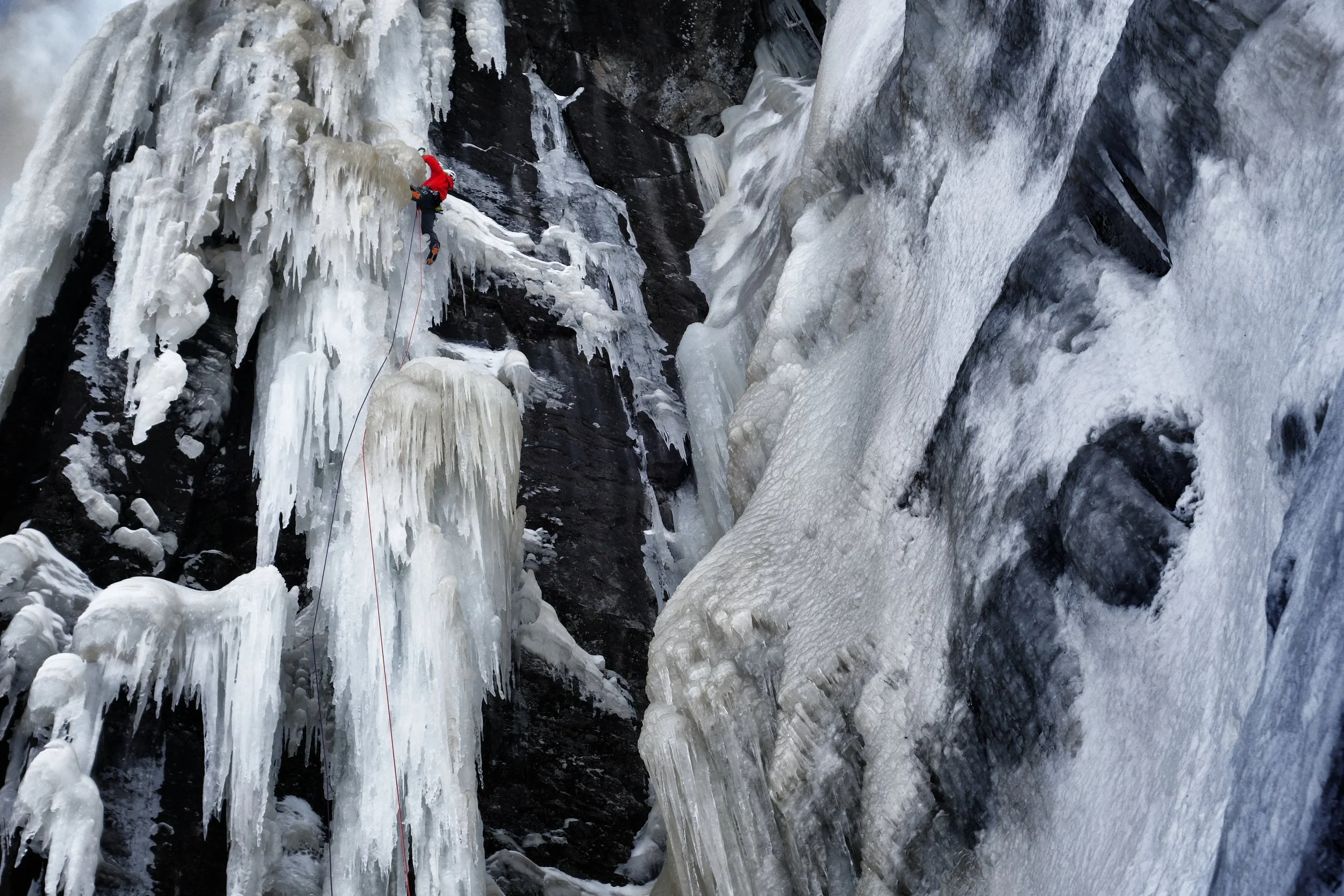 Matthias Scherer on Stormbringer, Norway - picture Tanja Schmitt