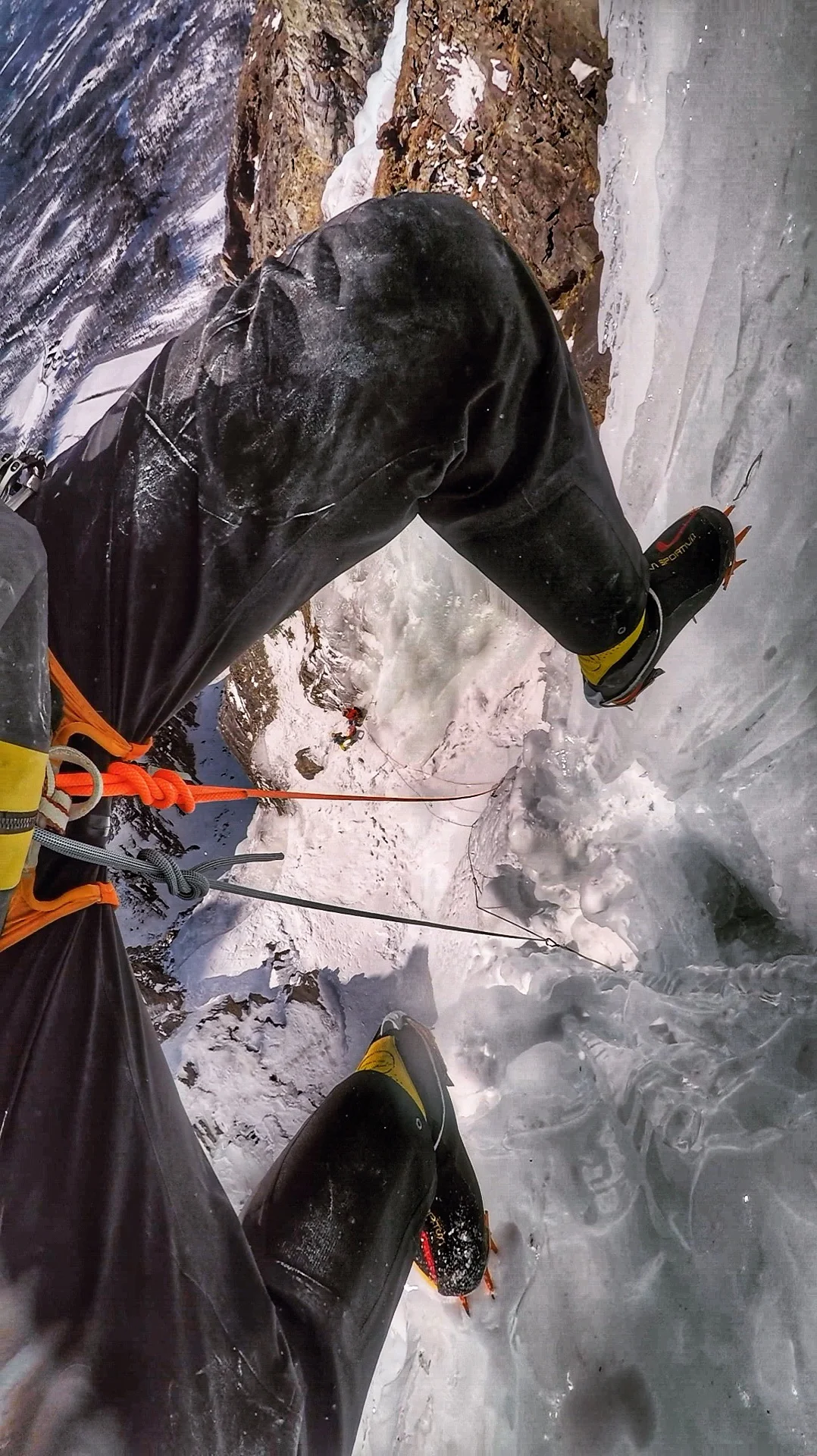 The upper pillar of Storstampen - picture Matthias Scherer