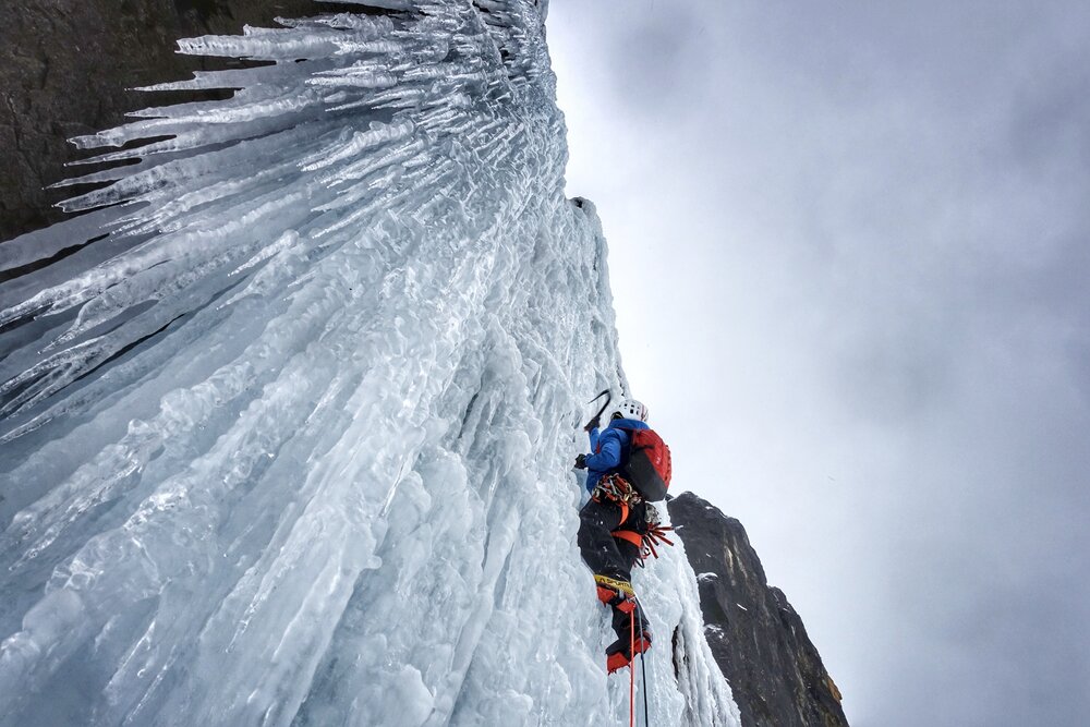 Tanja Schmitt on Nemesis, picture ©Matthias Scherer