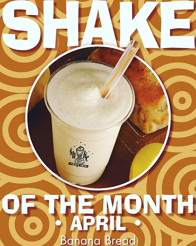 This shake is insanely good!!! Banana bread?? Who thinks of this stuff!? Stop in, get out of the heat and cool down with our Banana bread protein shake of the month. 
#shakeofthemonth #protienshake #cleaneating #eatcleantraindirty #eatclean #personal