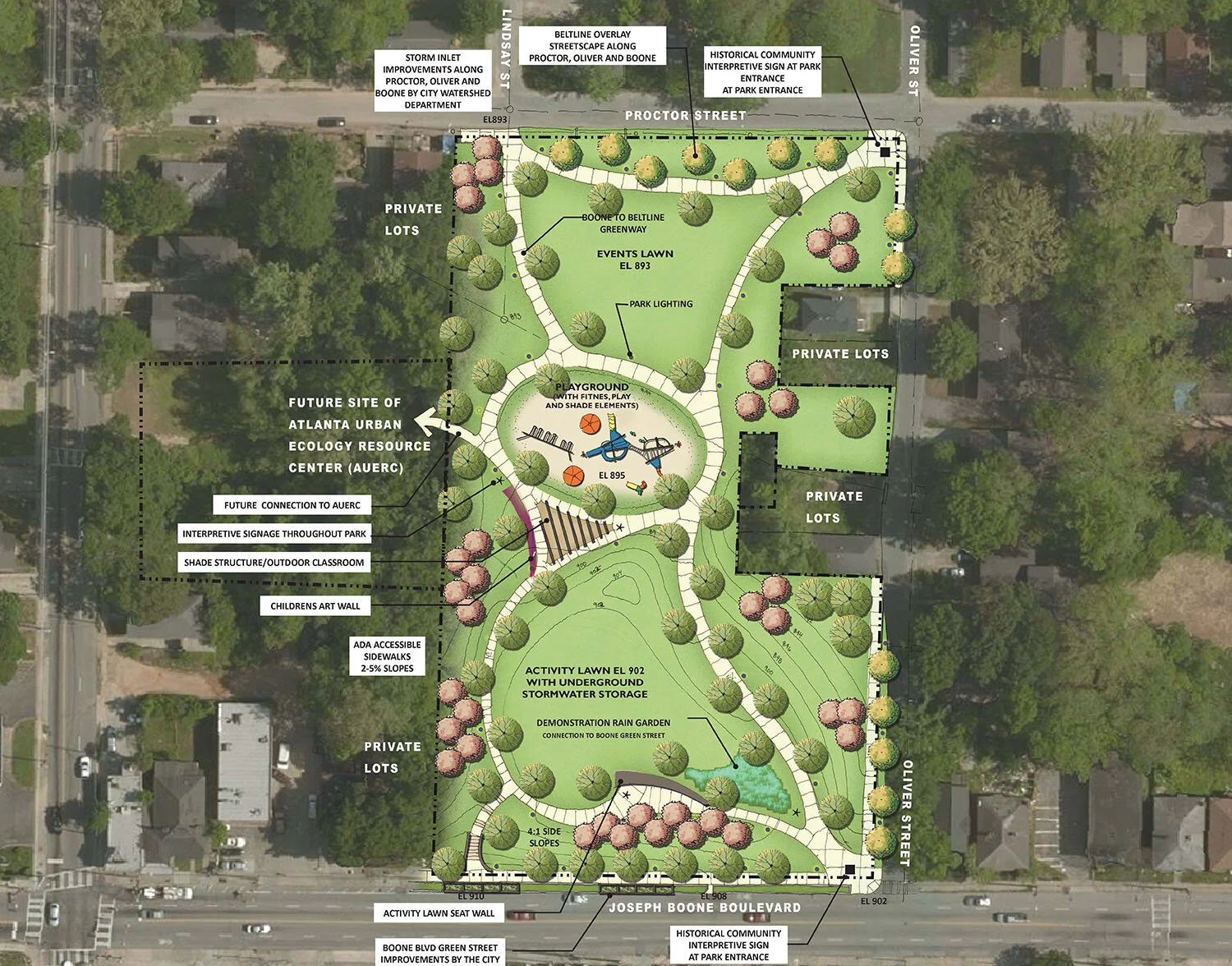 Katheryn Johnston Memorial Park by HGOR