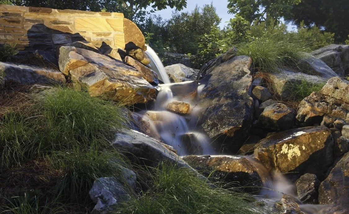 Courtyard Waterfall Dedicated at NGMC Braselton